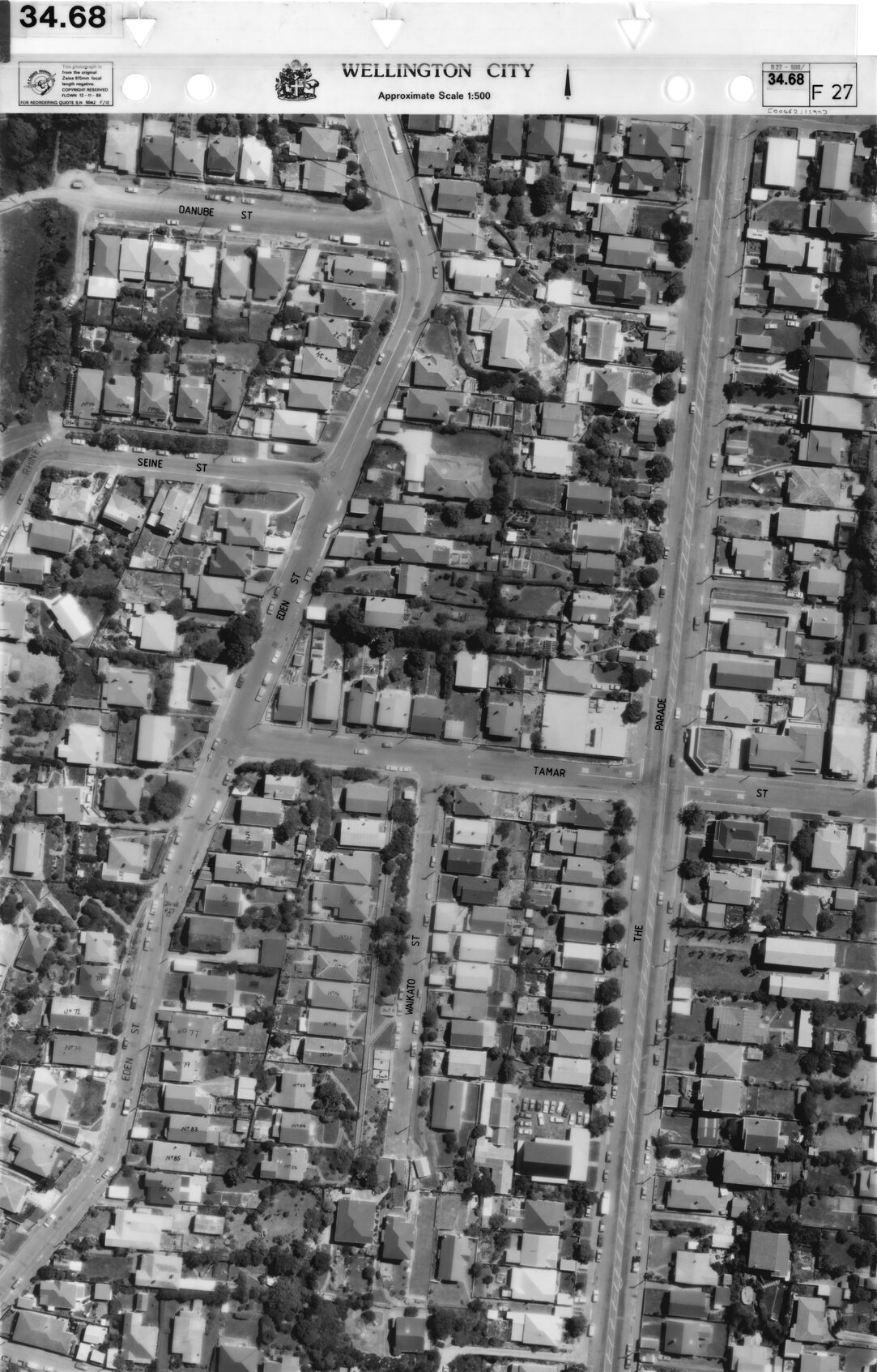 Aerial transparency, Sheet 34.68