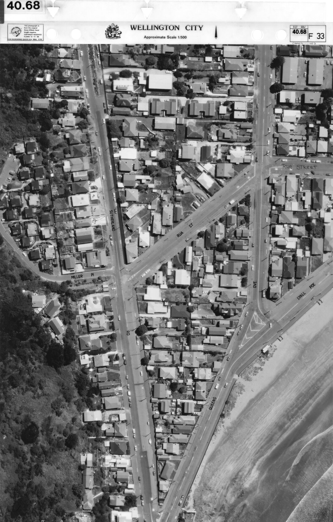 Aerial transparency, Sheet 40.68