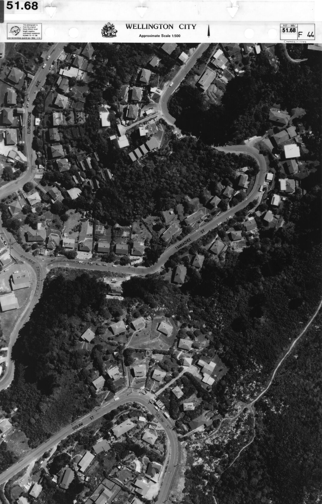 Aerial transparency, Sheet 51.68