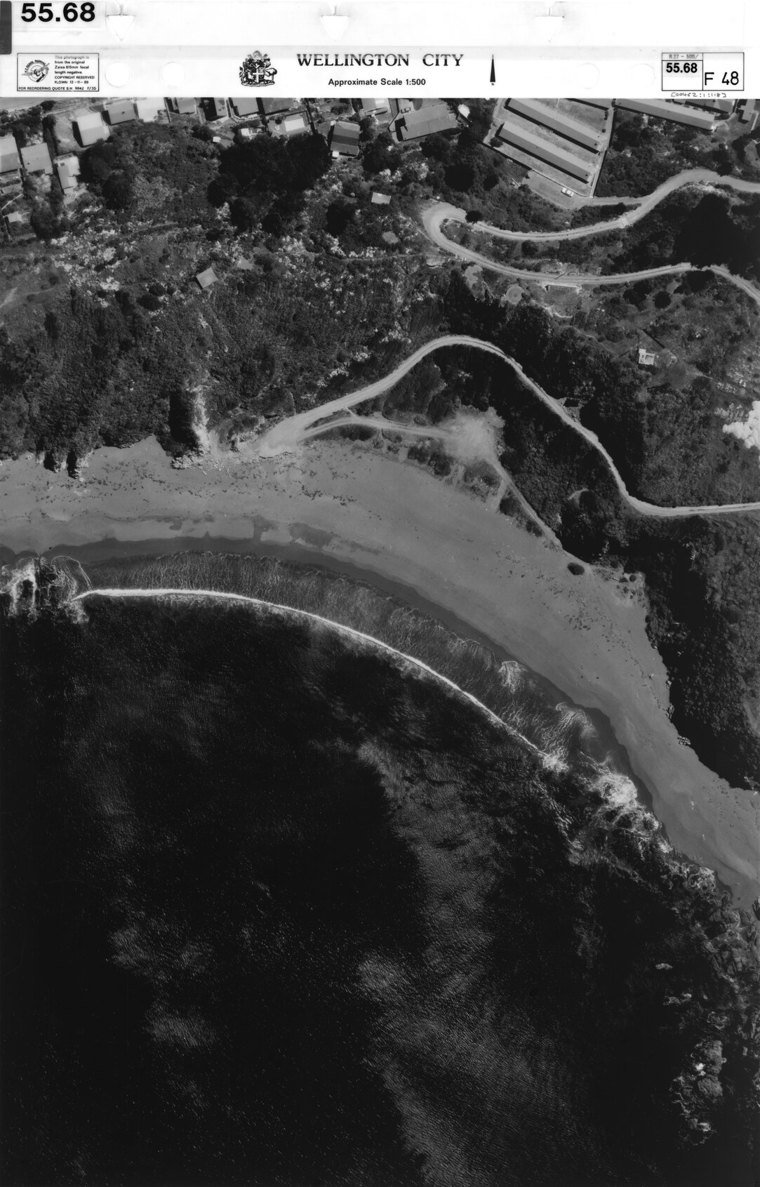 Aerial transparency, Sheet 55.68