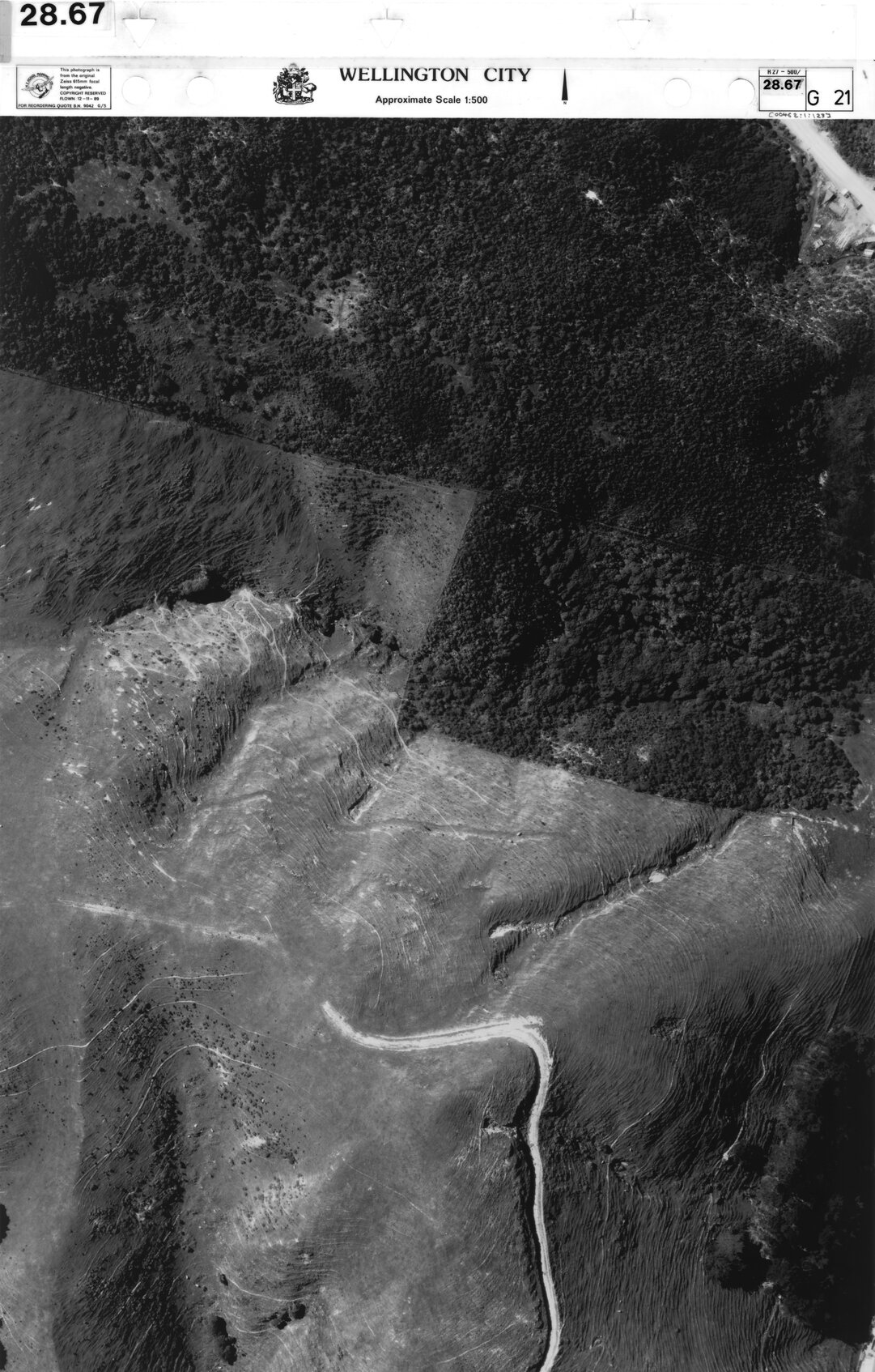 Aerial transparency, Sheet 28.67