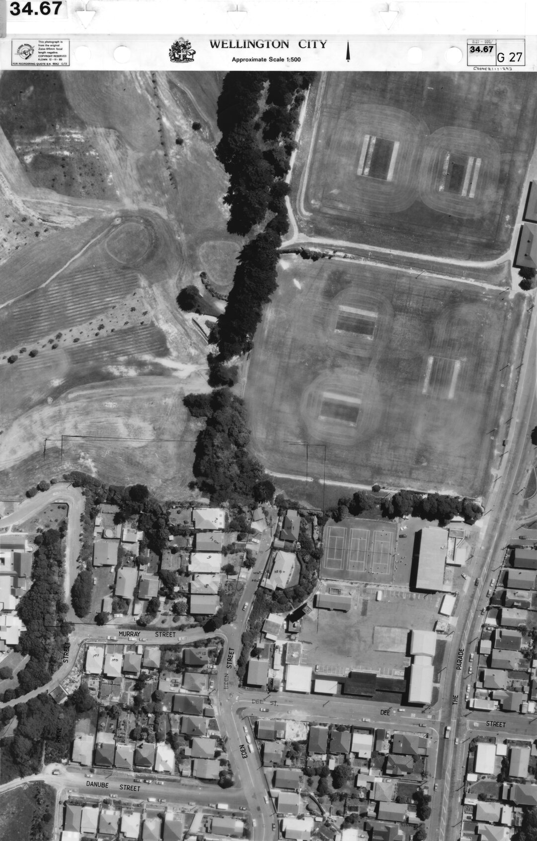 Aerial transparency, Sheet 34.67