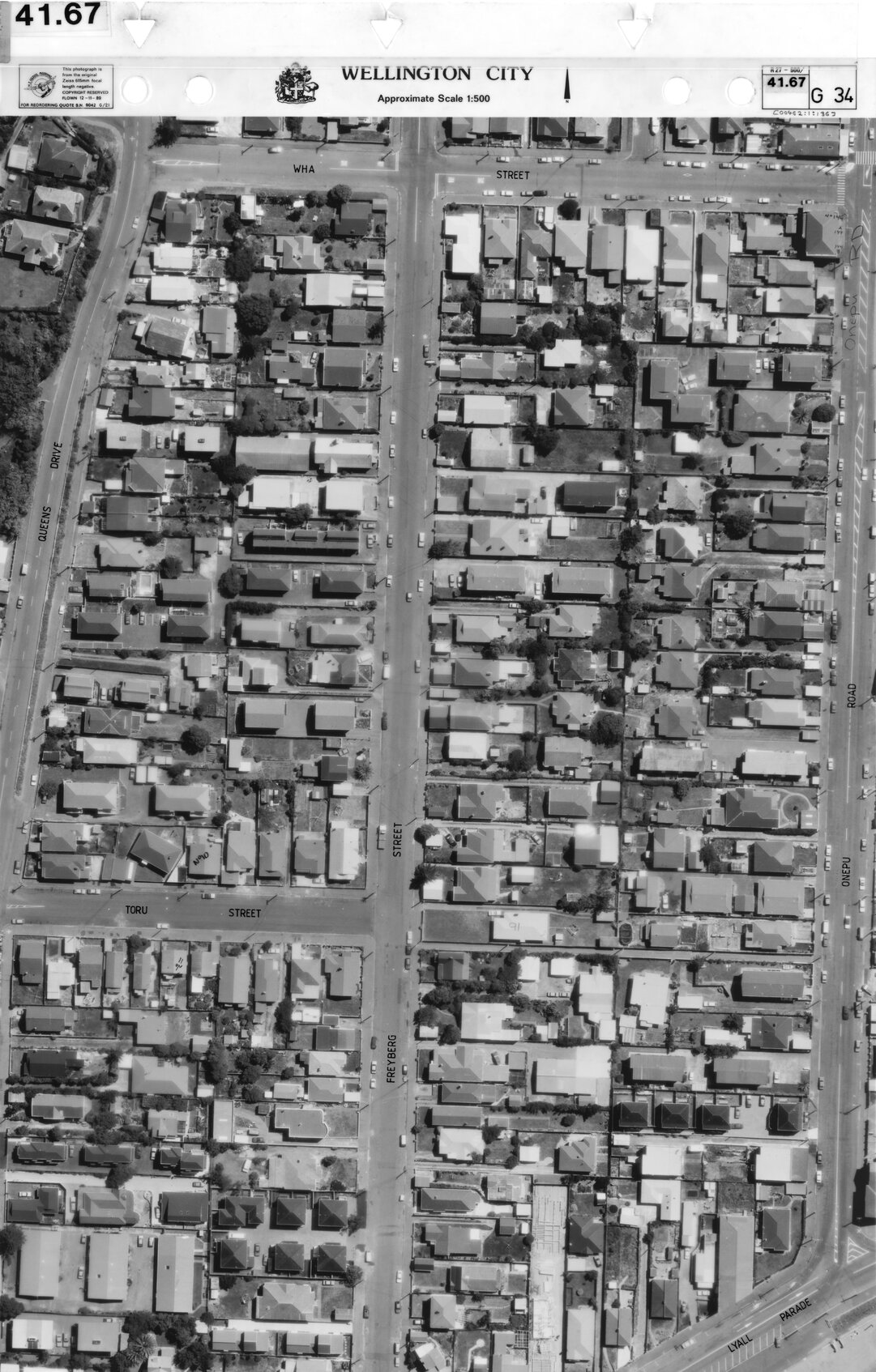 Aerial transparency, Sheet 41.67