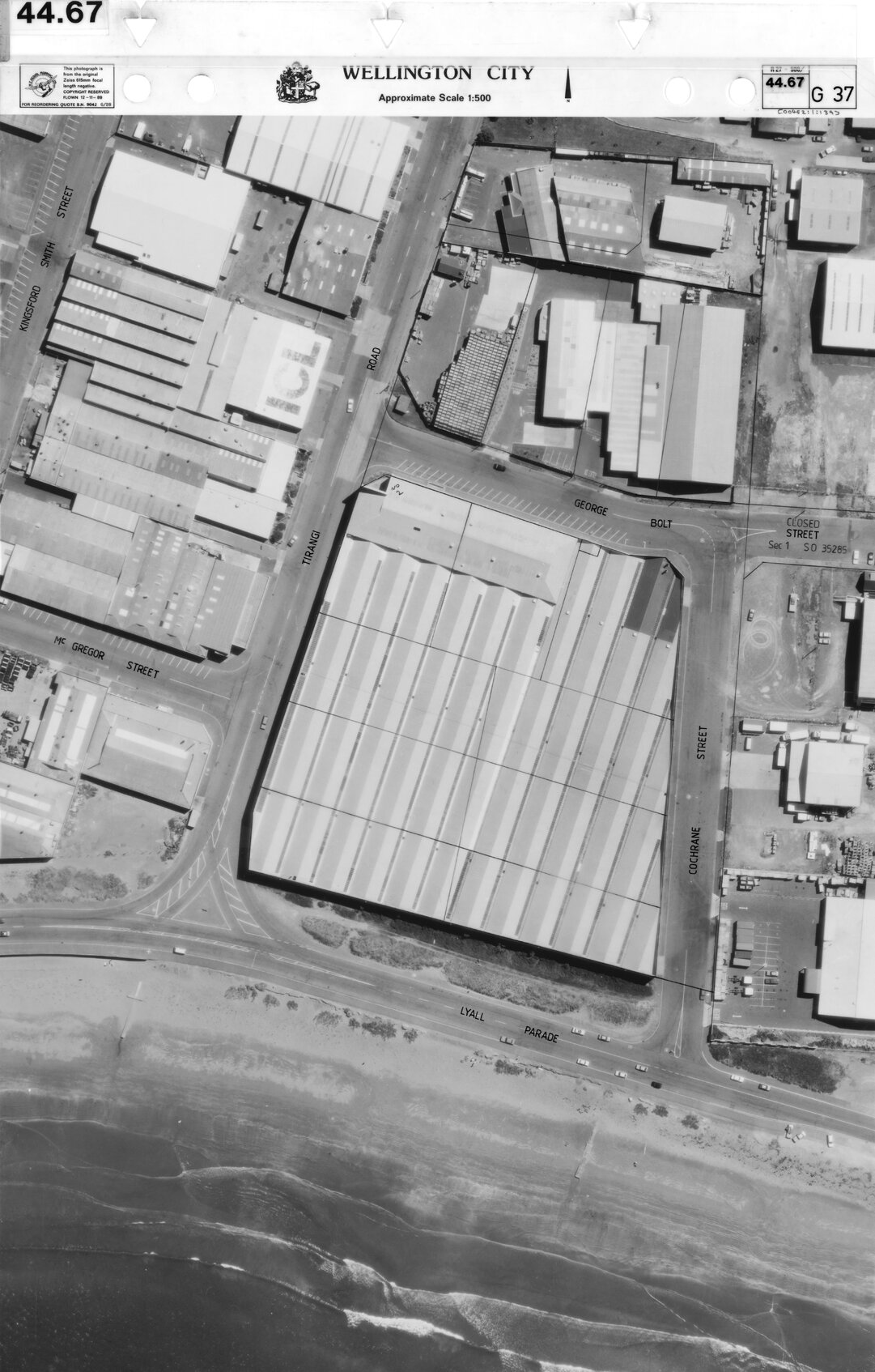 Aerial transparency, Sheet 44.67