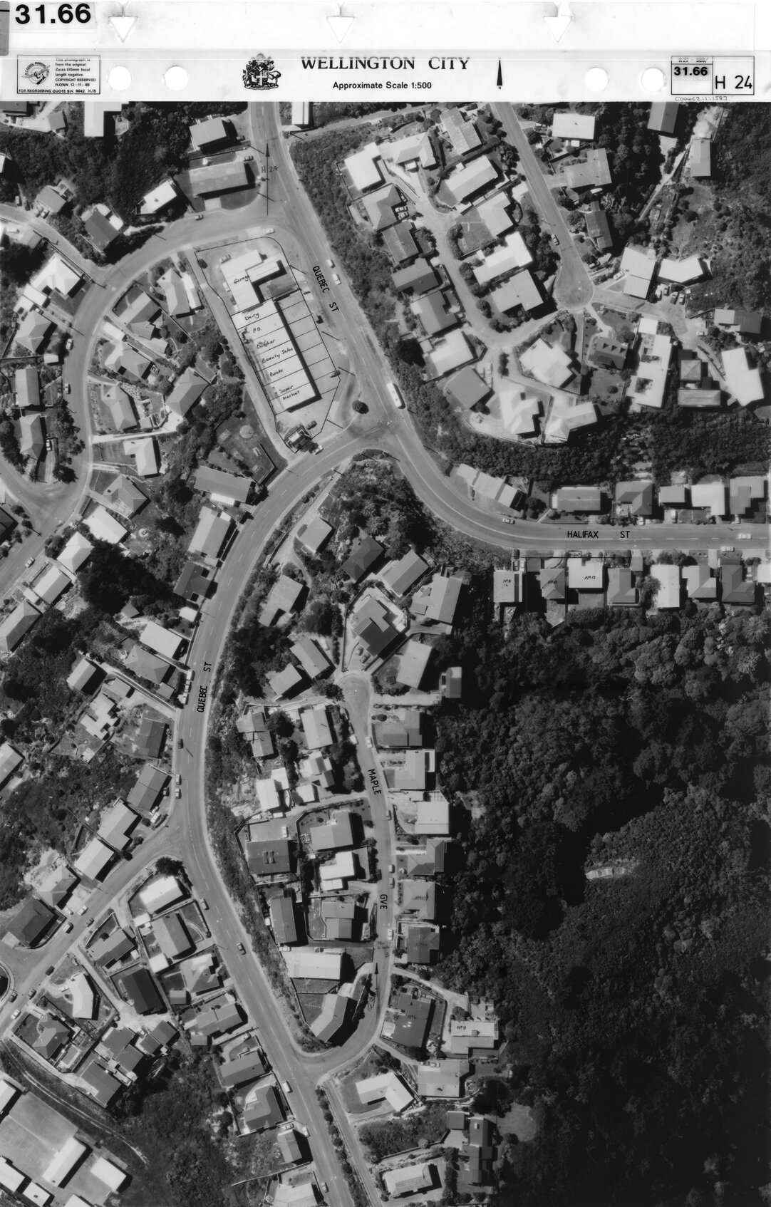 Aerial transparency, Sheet 31.66