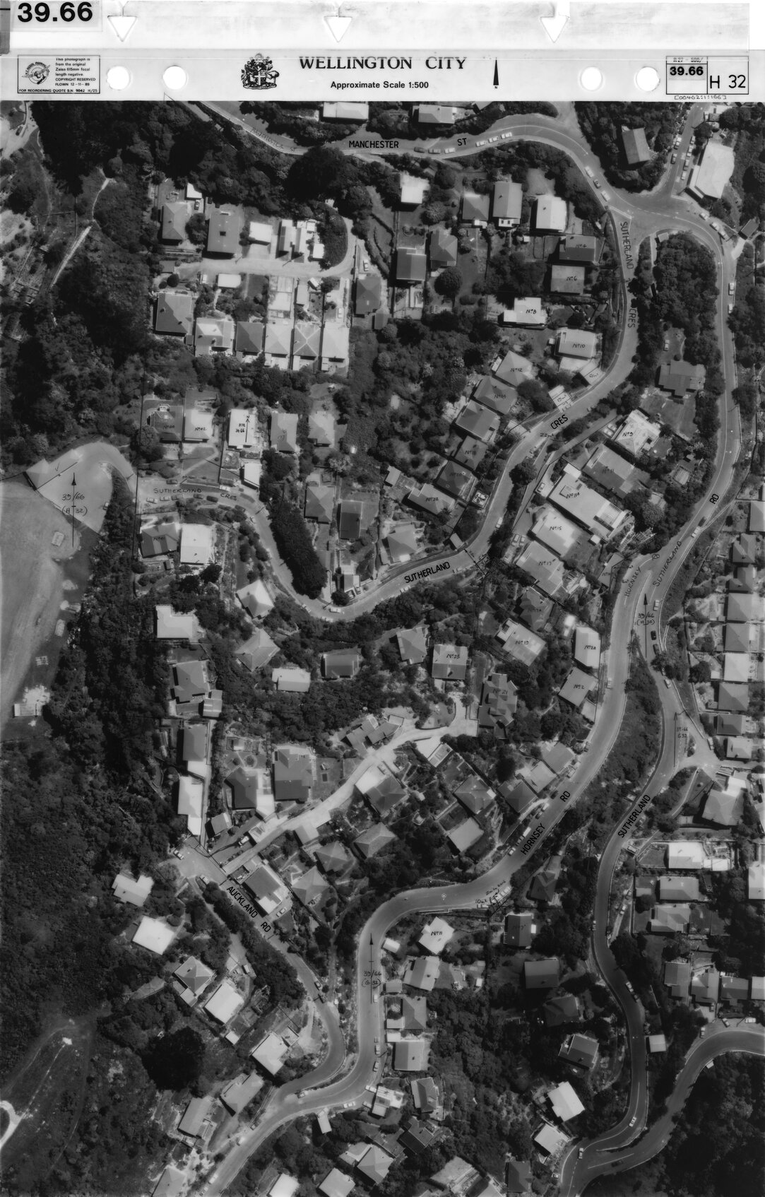 Aerial transparency, Sheet 39.66