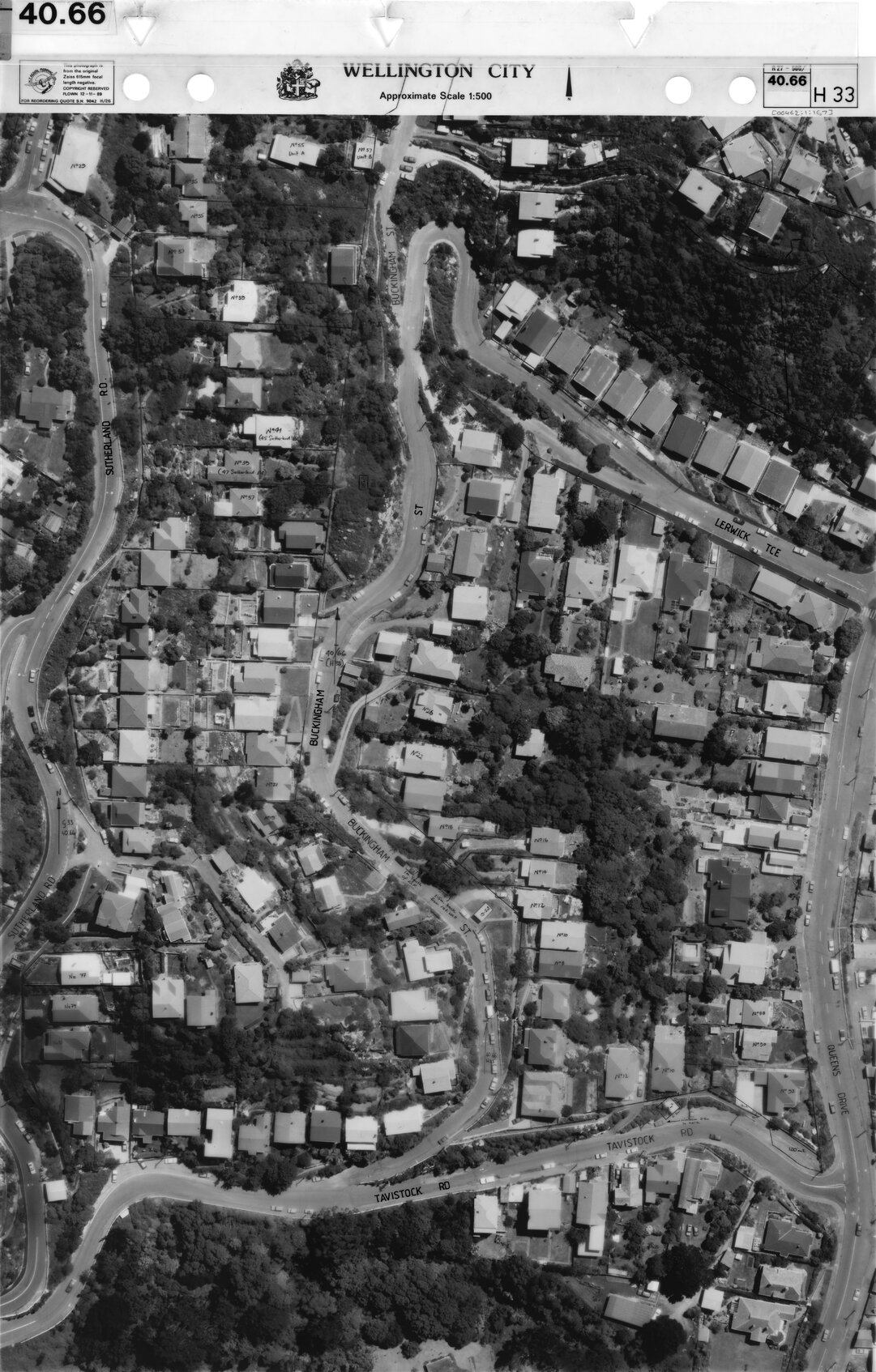 Aerial transparency, Sheet 40.66