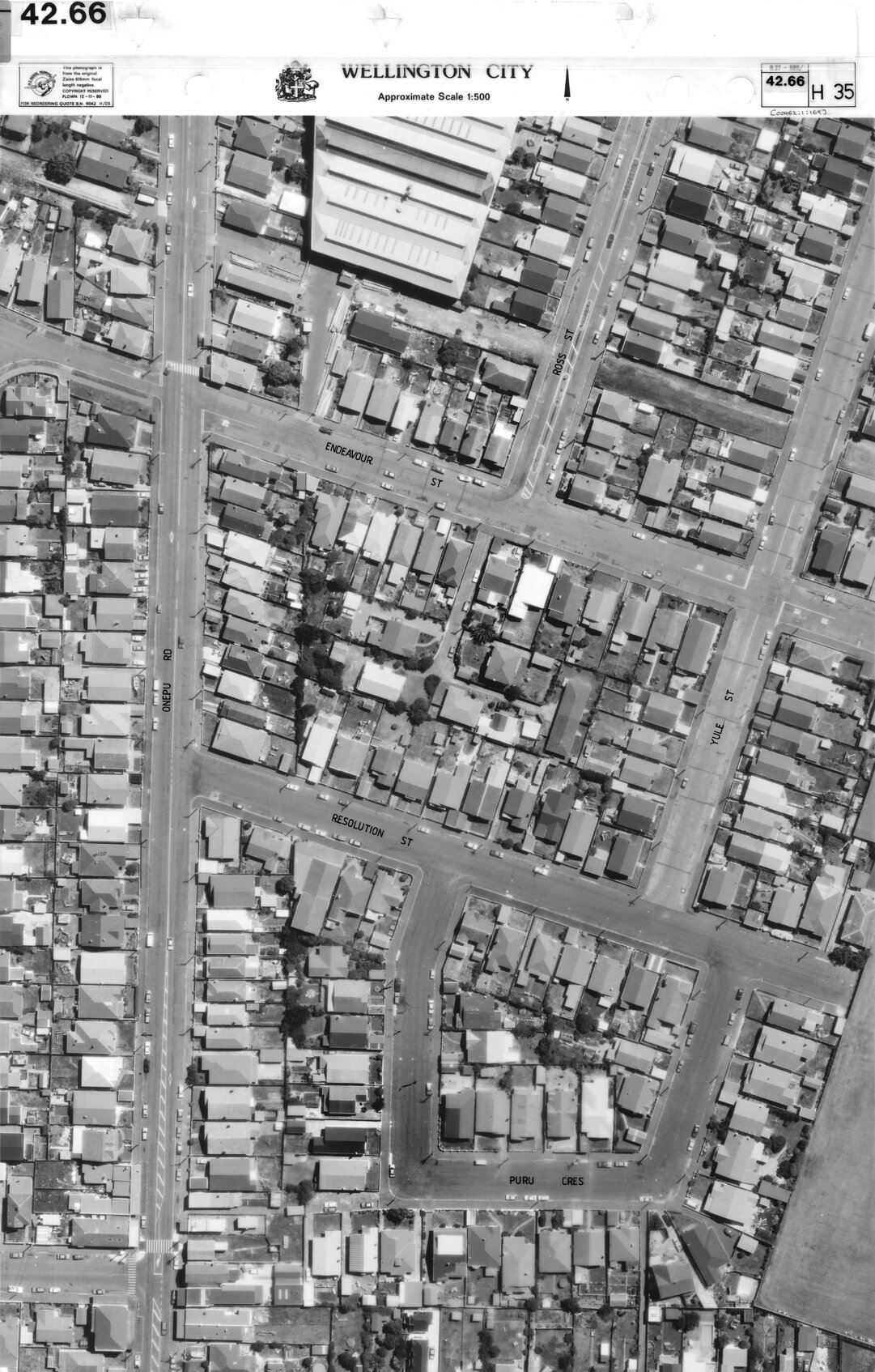 Aerial transparency, Sheet 42.66