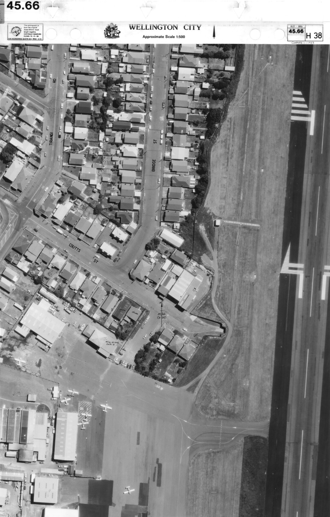 Aerial transparency, Sheet 45.66