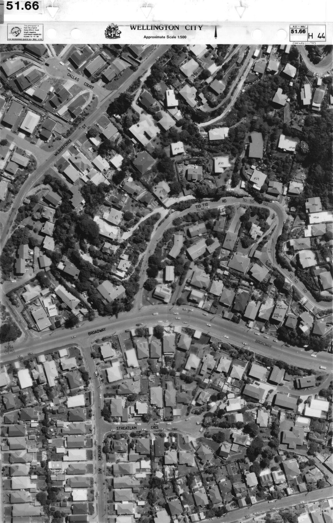 Aerial transparency, Sheet 51.66