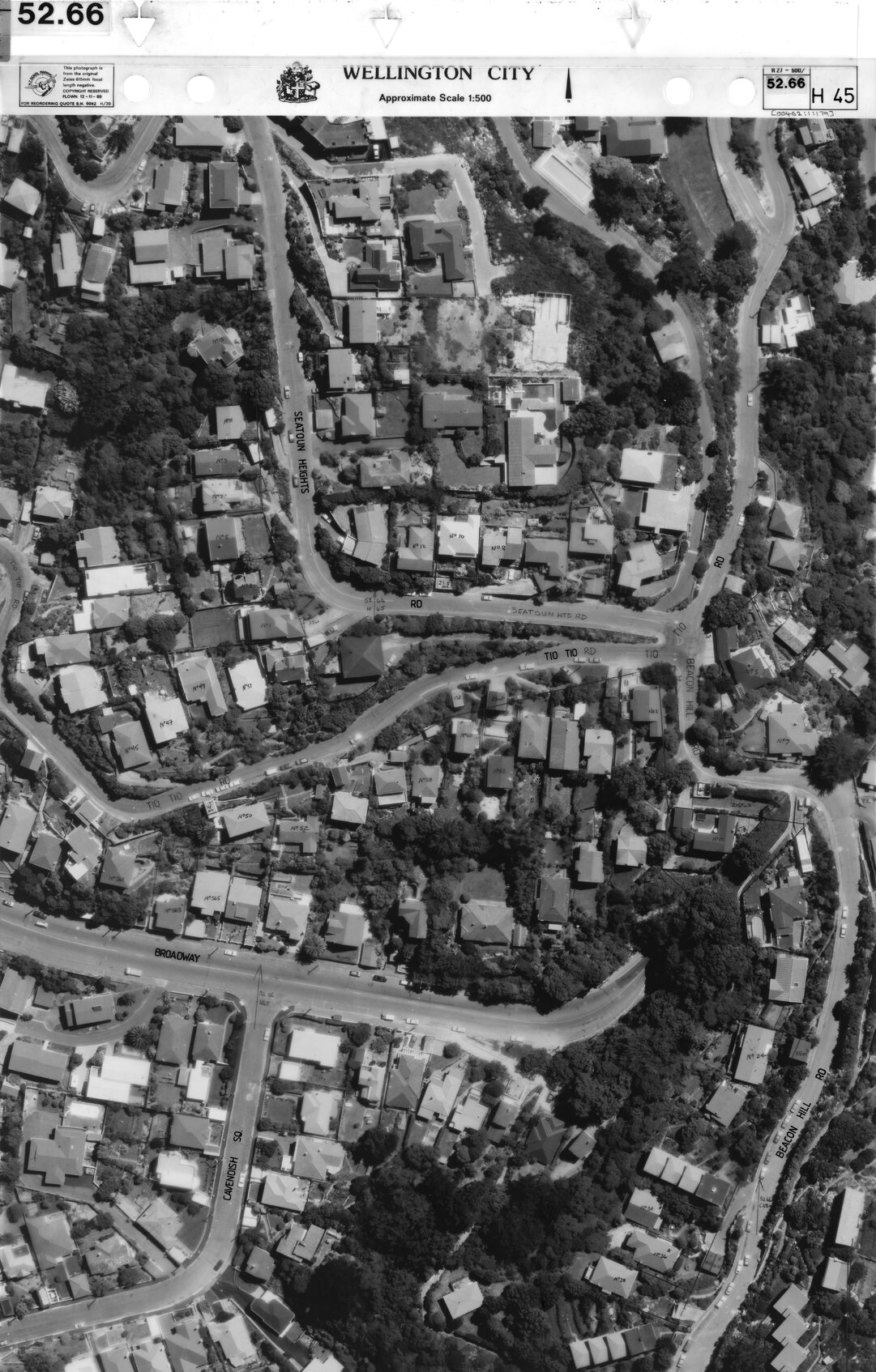 Aerial transparency, Sheet 52.66