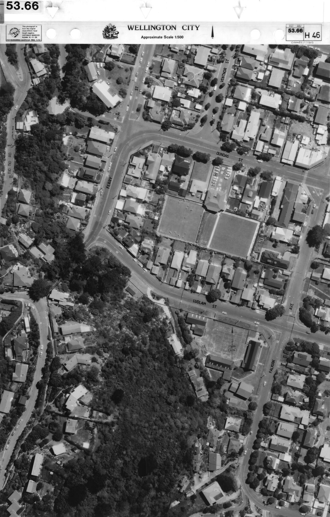 Aerial transparency, Sheet 53.66