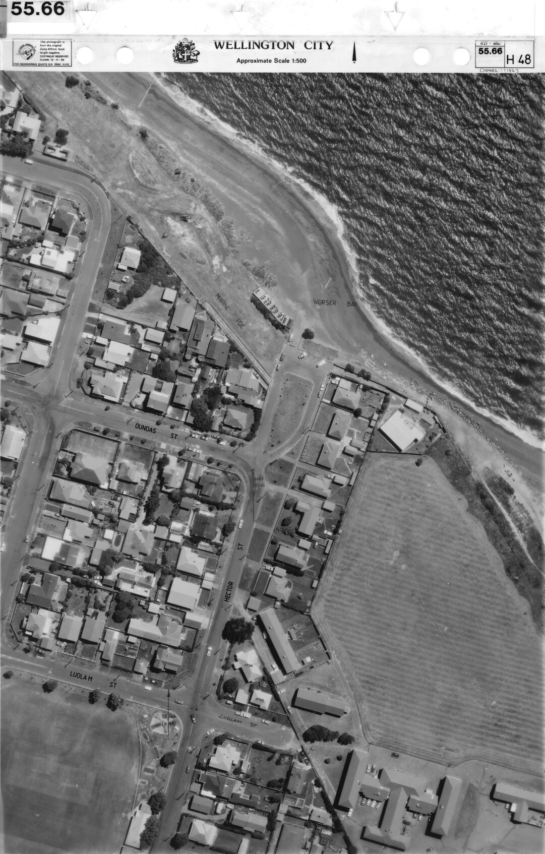 Aerial transparency, Sheet 55.66