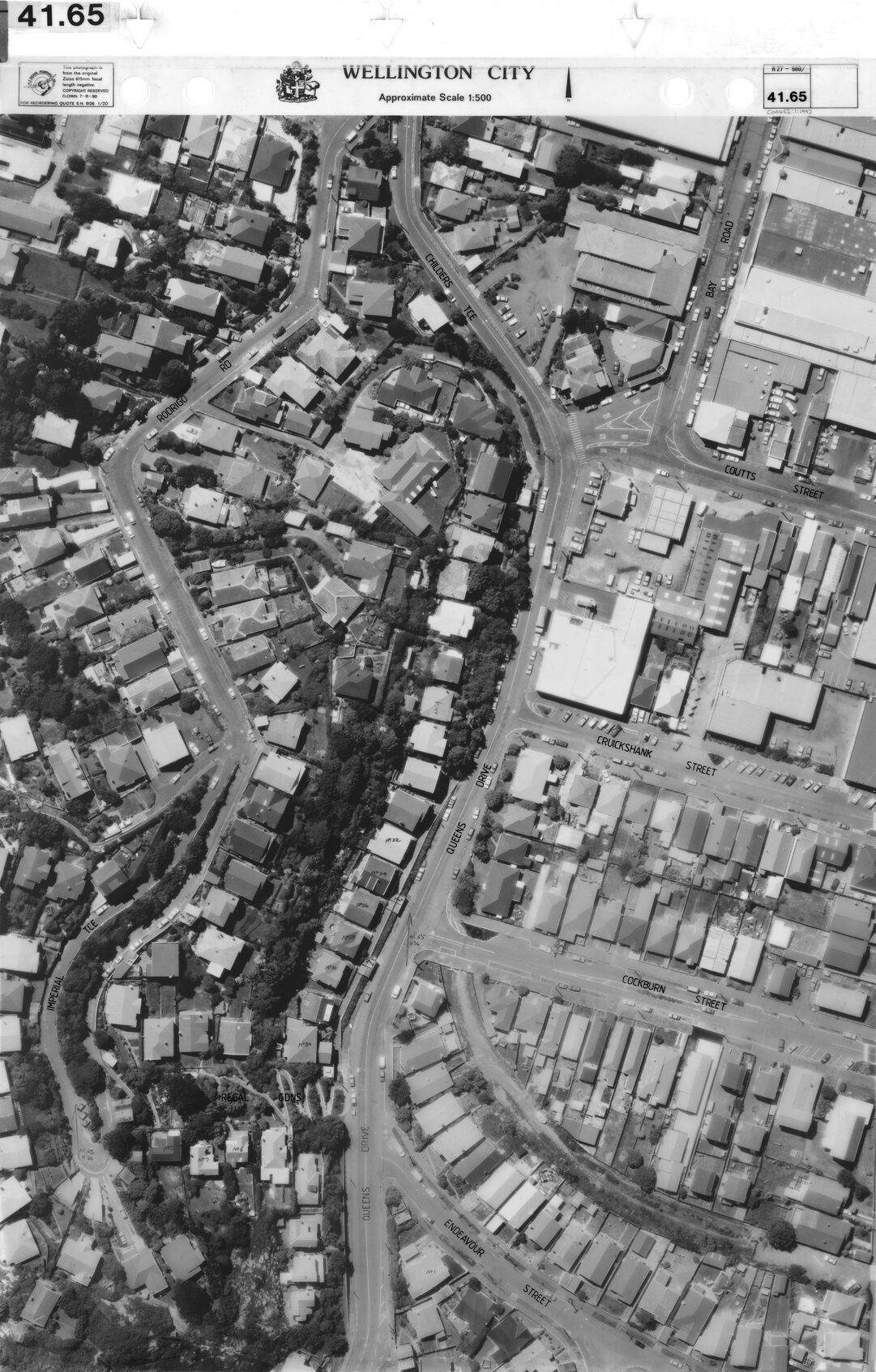 Aerial transparency, Sheet 41.65