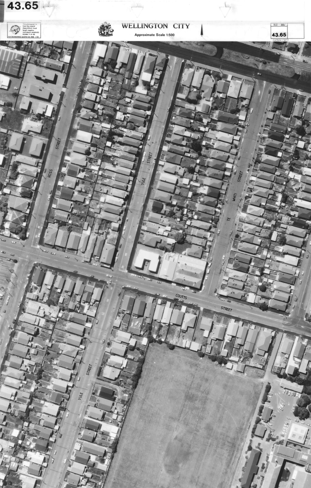 Aerial transparency, Sheet 43.65