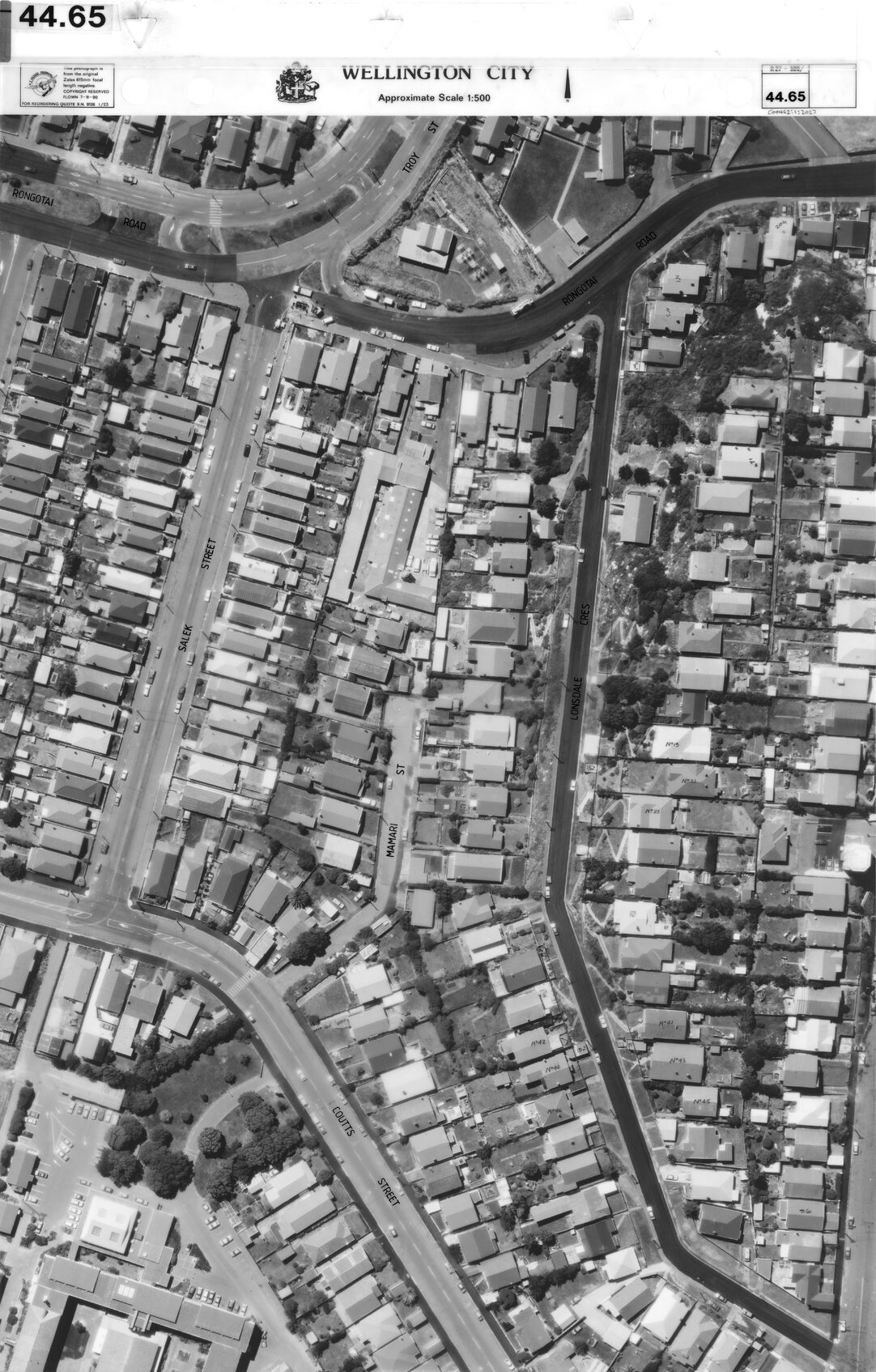 Aerial transparency, Sheet 44.65