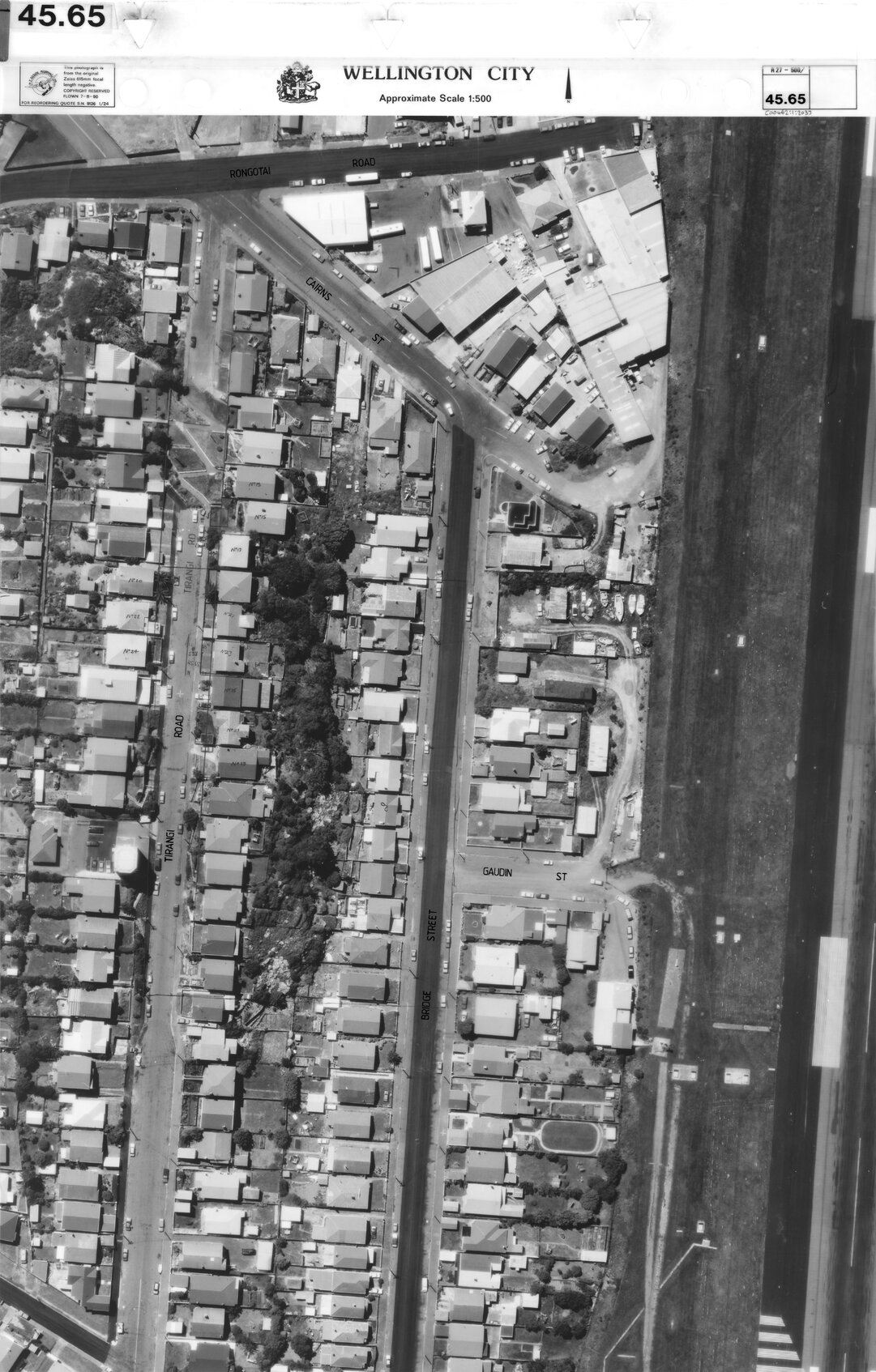 Aerial transparency, Sheet 45.65