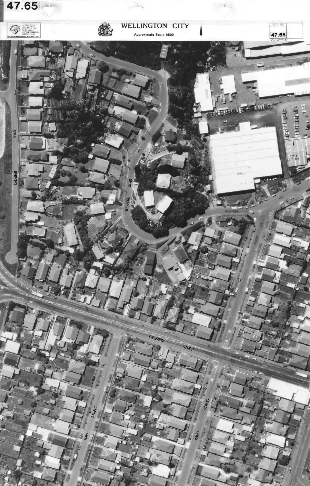 Aerial transparency, Sheet 47.65