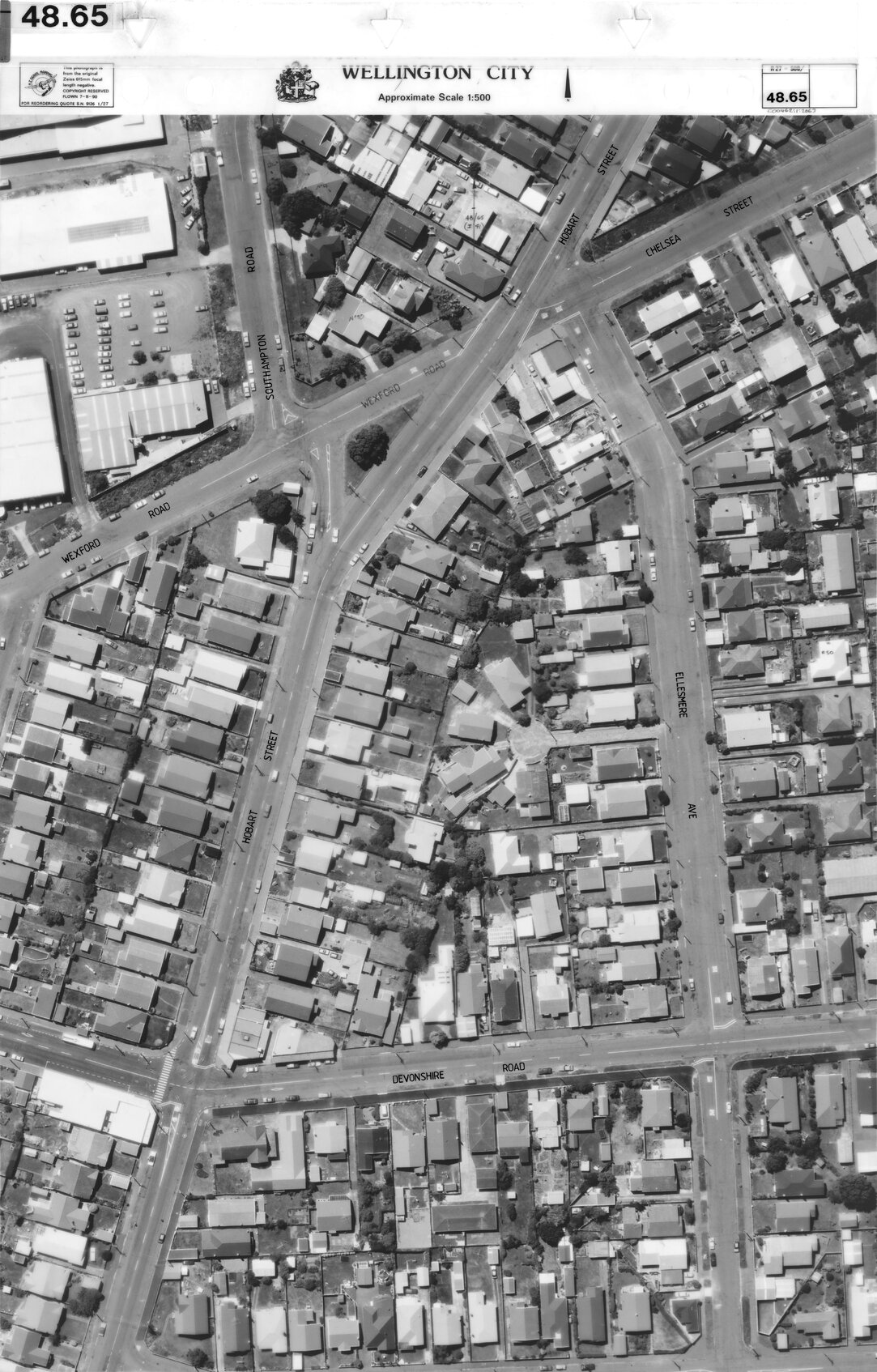 Aerial transparency, Sheet 48.65