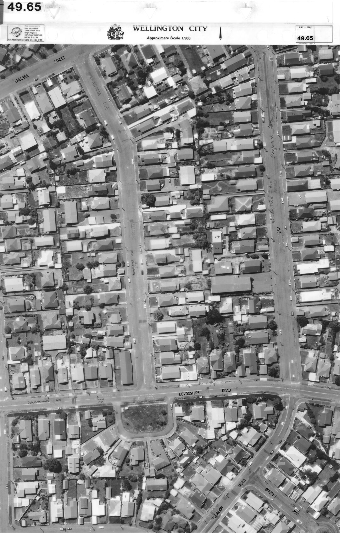 Aerial transparency, Sheet 49.65