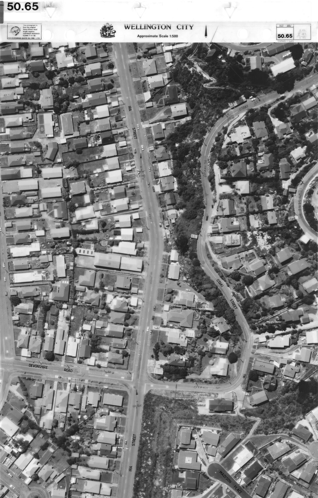 Aerial transparency, Sheet 50.65