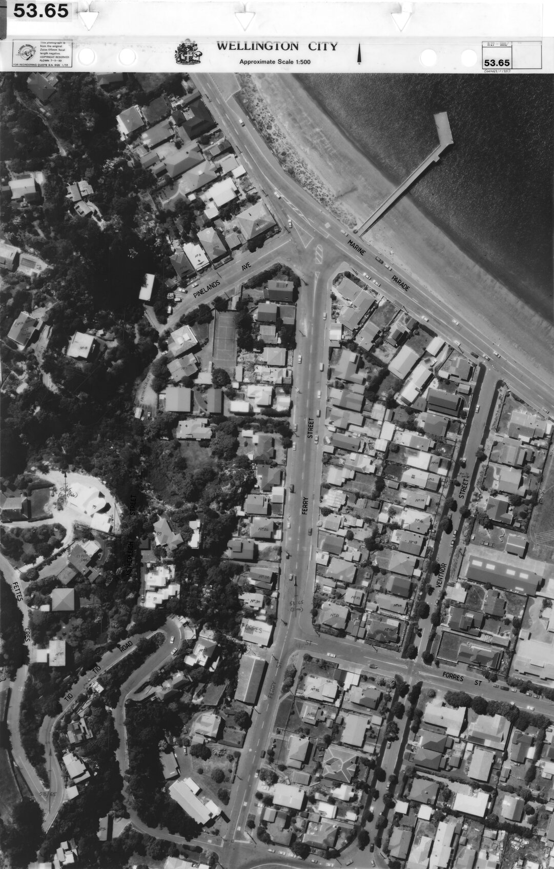 Aerial transparency, Sheet 53.65