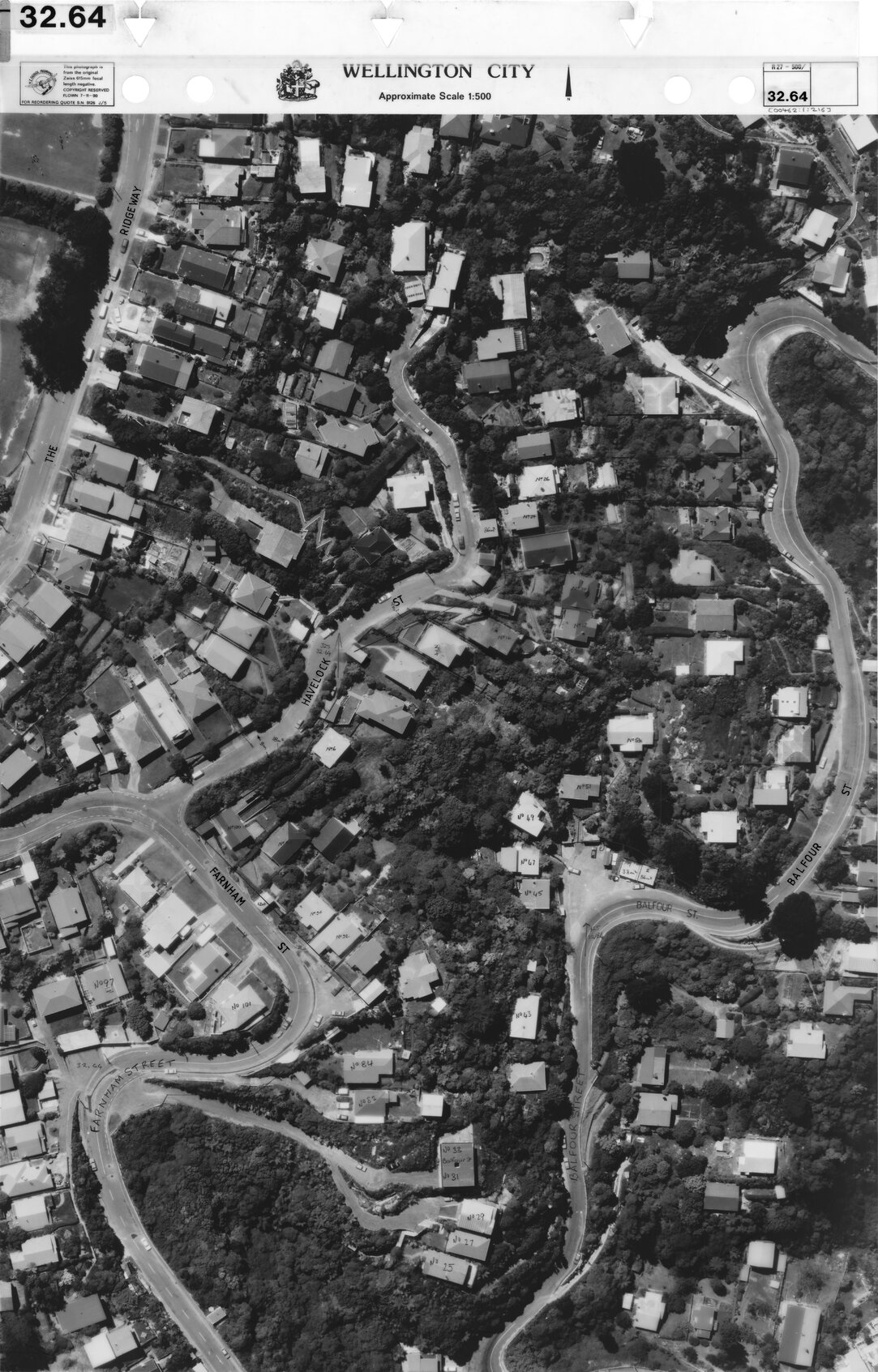 Aerial transparency, Sheet 32.64