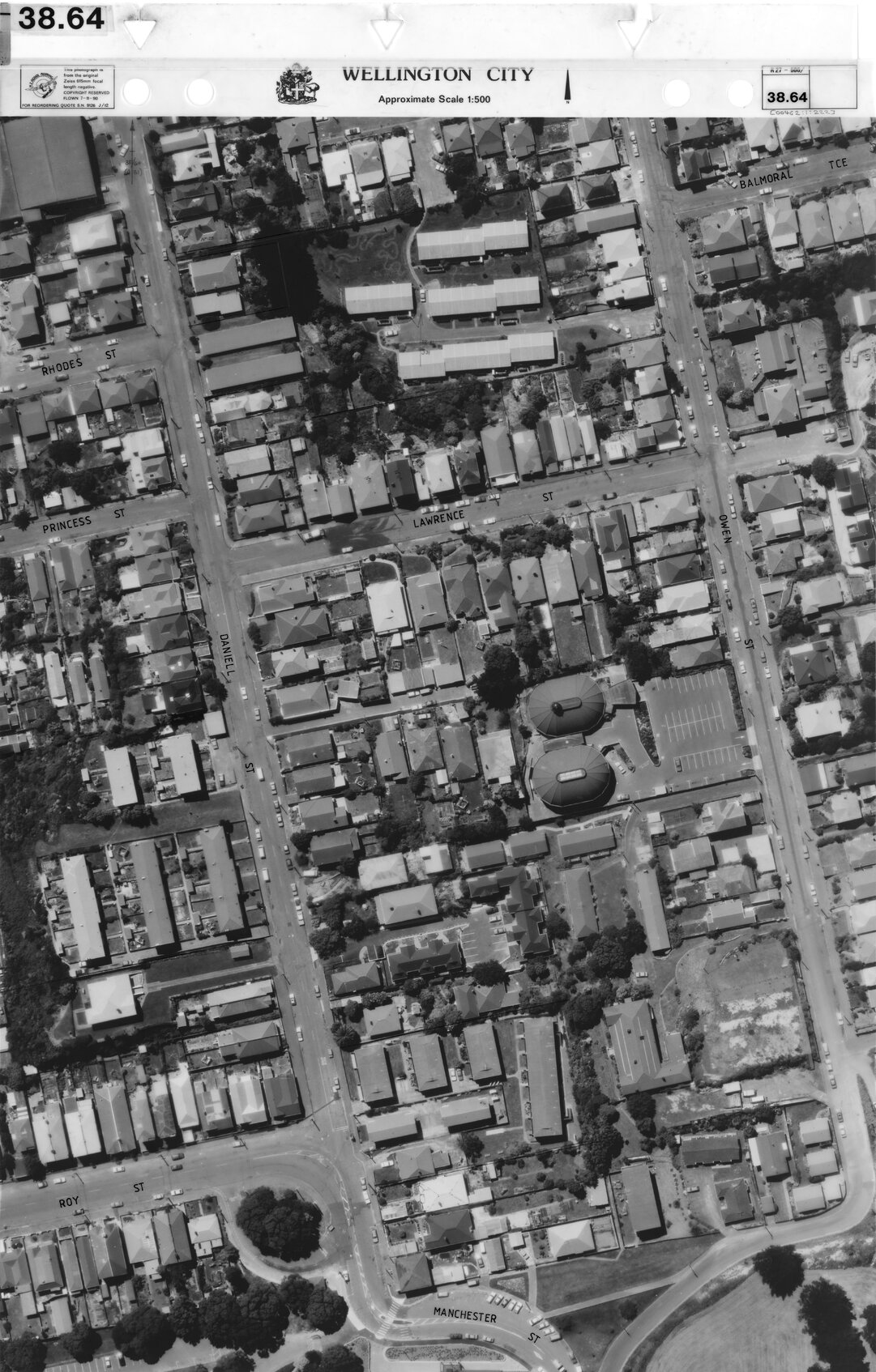 Aerial transparency, Sheet 38.64