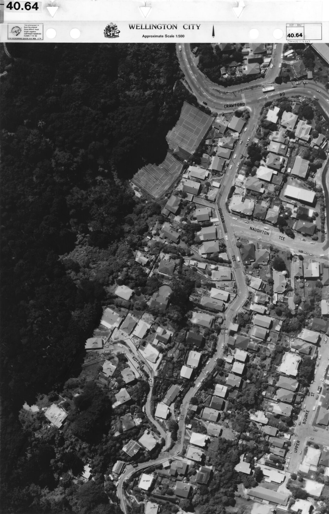 Aerial transparency, Sheet 40.64