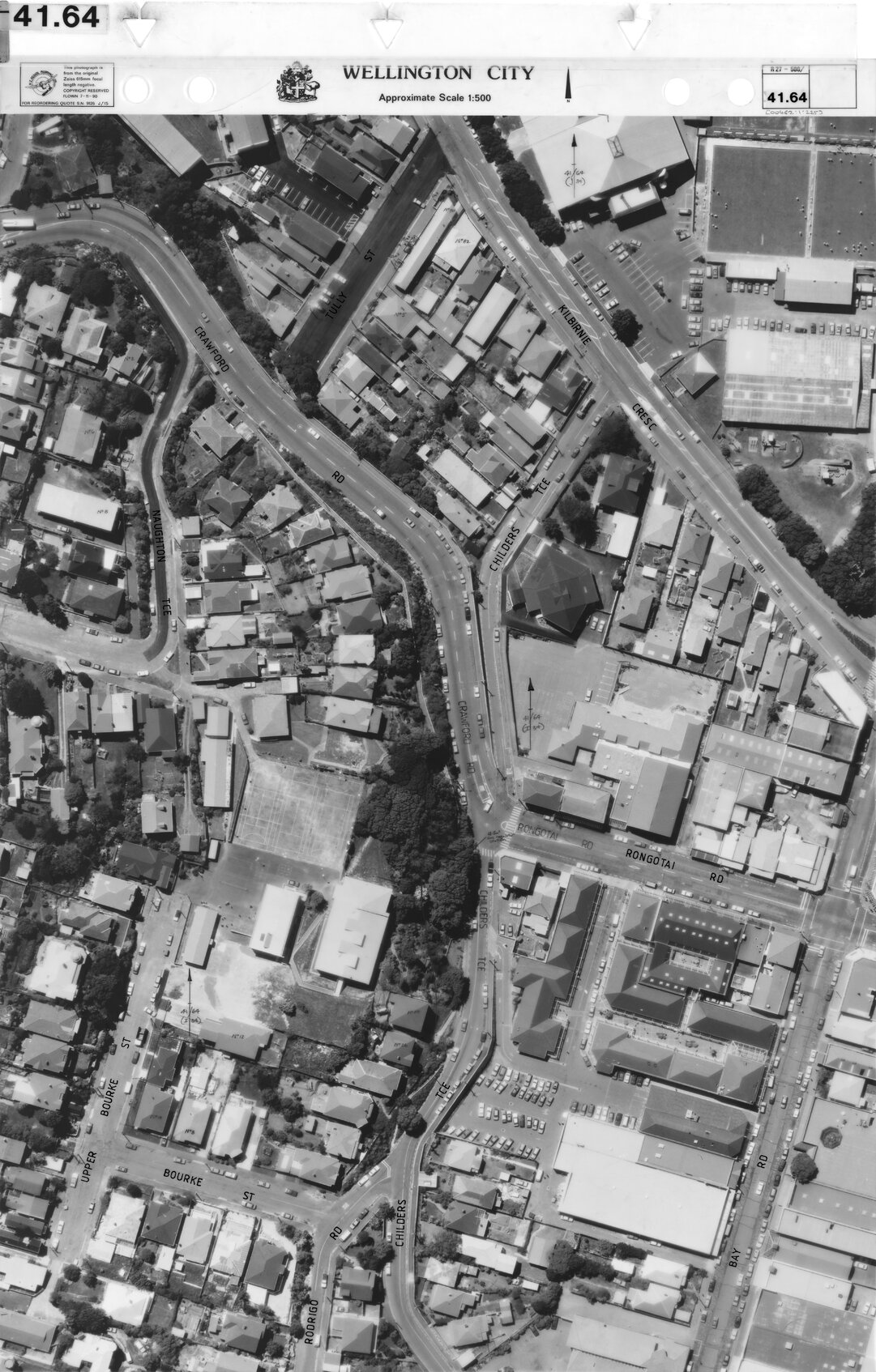 Aerial transparency, Sheet 41.64