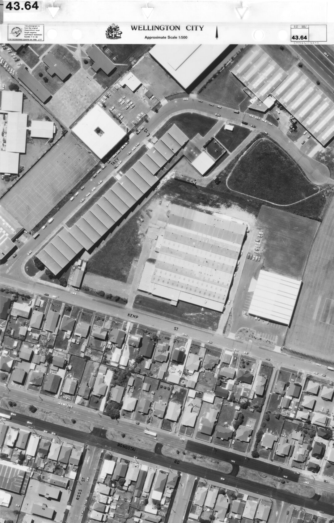 Aerial transparency, Sheet 43.64