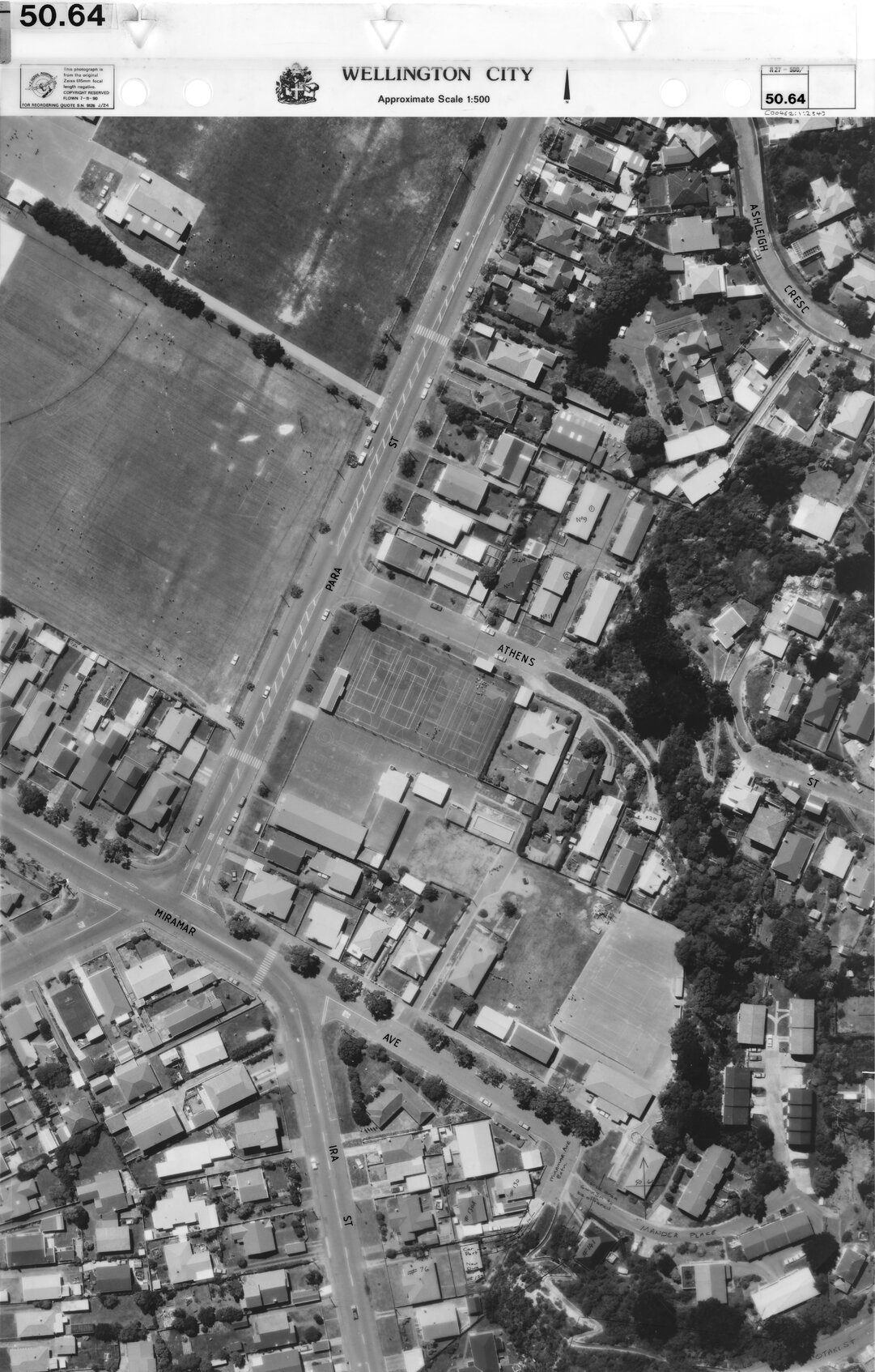 Aerial transparency, Sheet 50.64