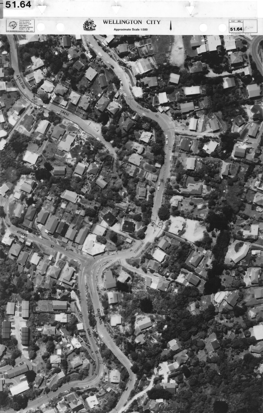 Aerial transparency, Sheet 51.64