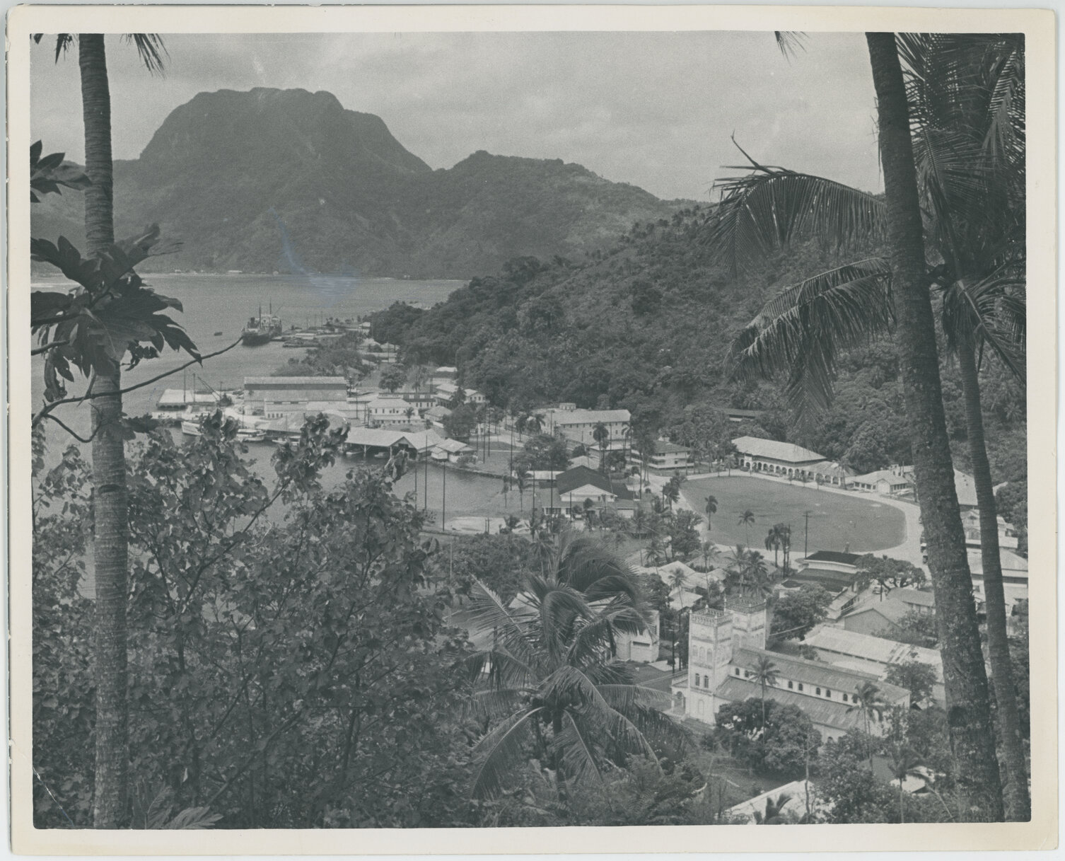 View of Pago Pago, Samoa