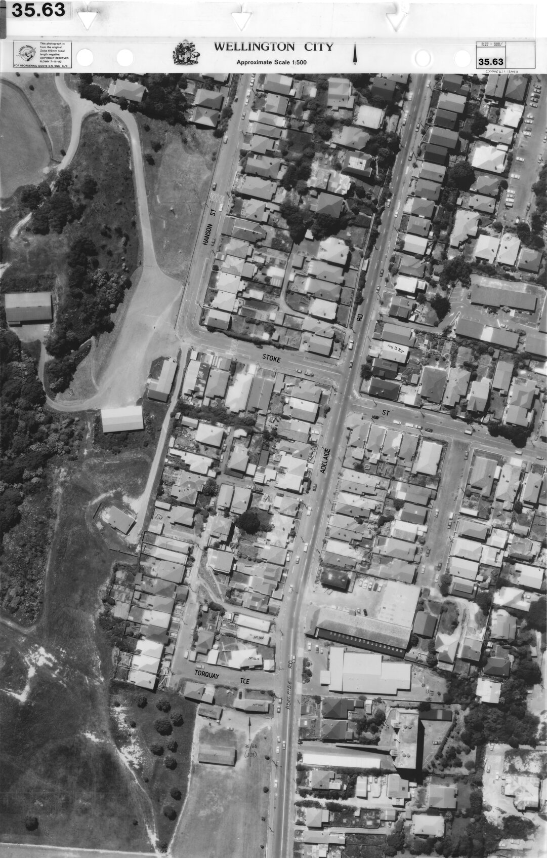 Aerial transparency, Sheet 35.63