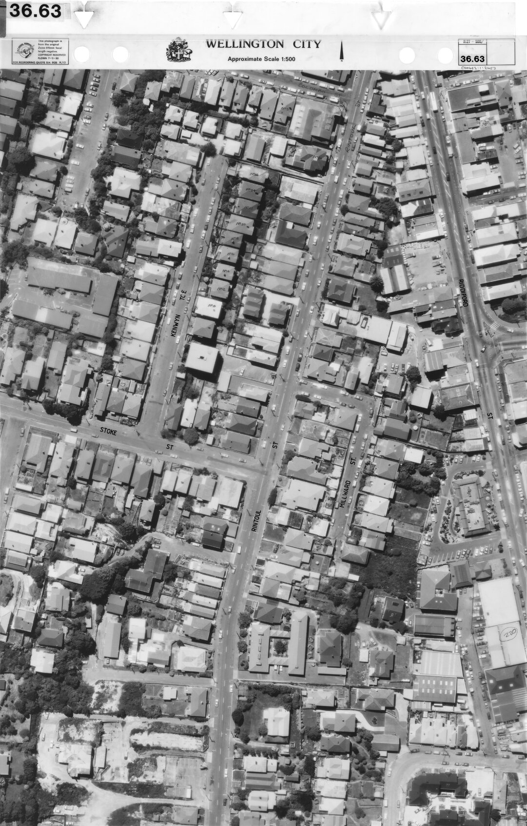 Aerial transparency, Sheet 36.63