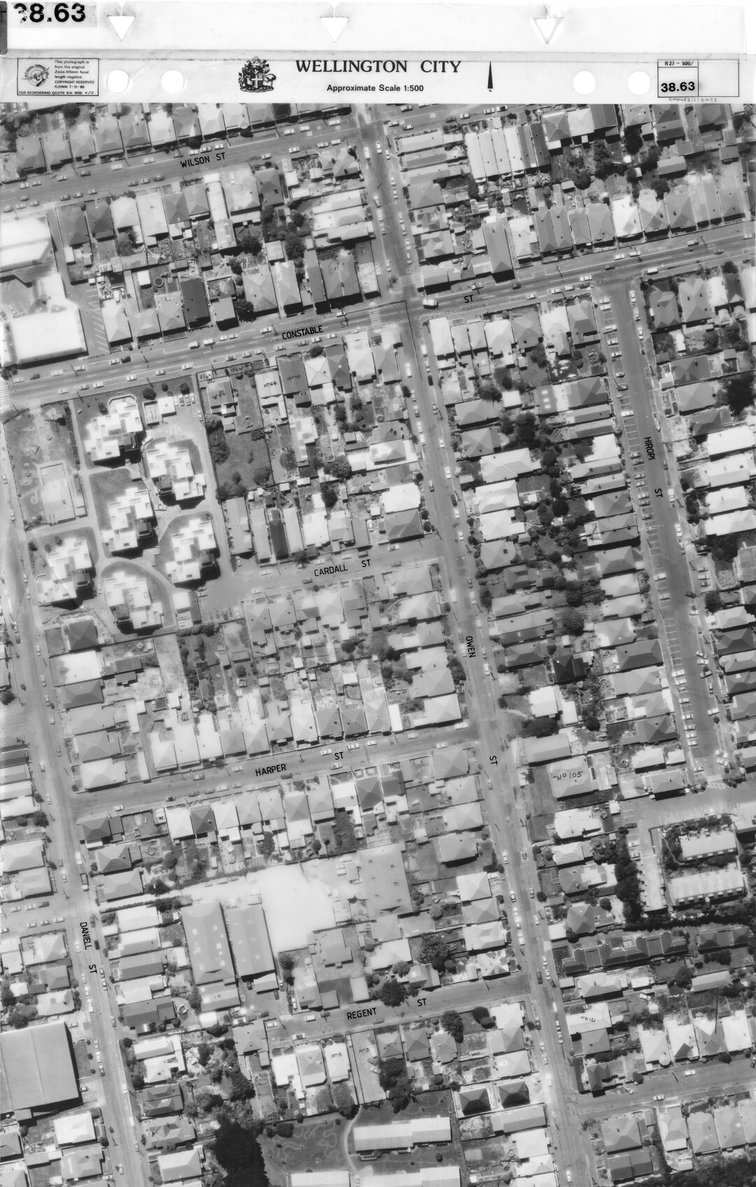 Aerial transparency, Sheet 38.63