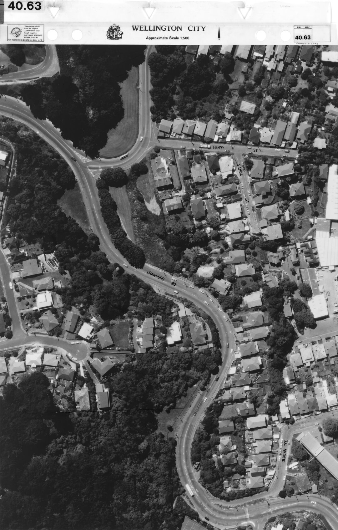 Aerial transparency, Sheet 40.63