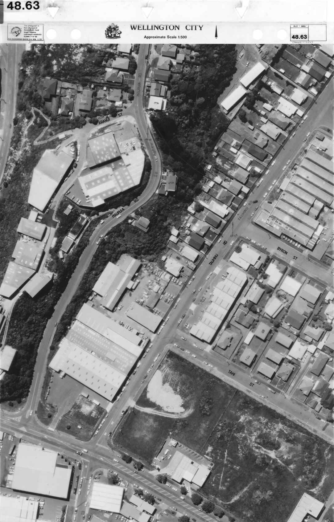 Aerial transparency, Sheet 48.63