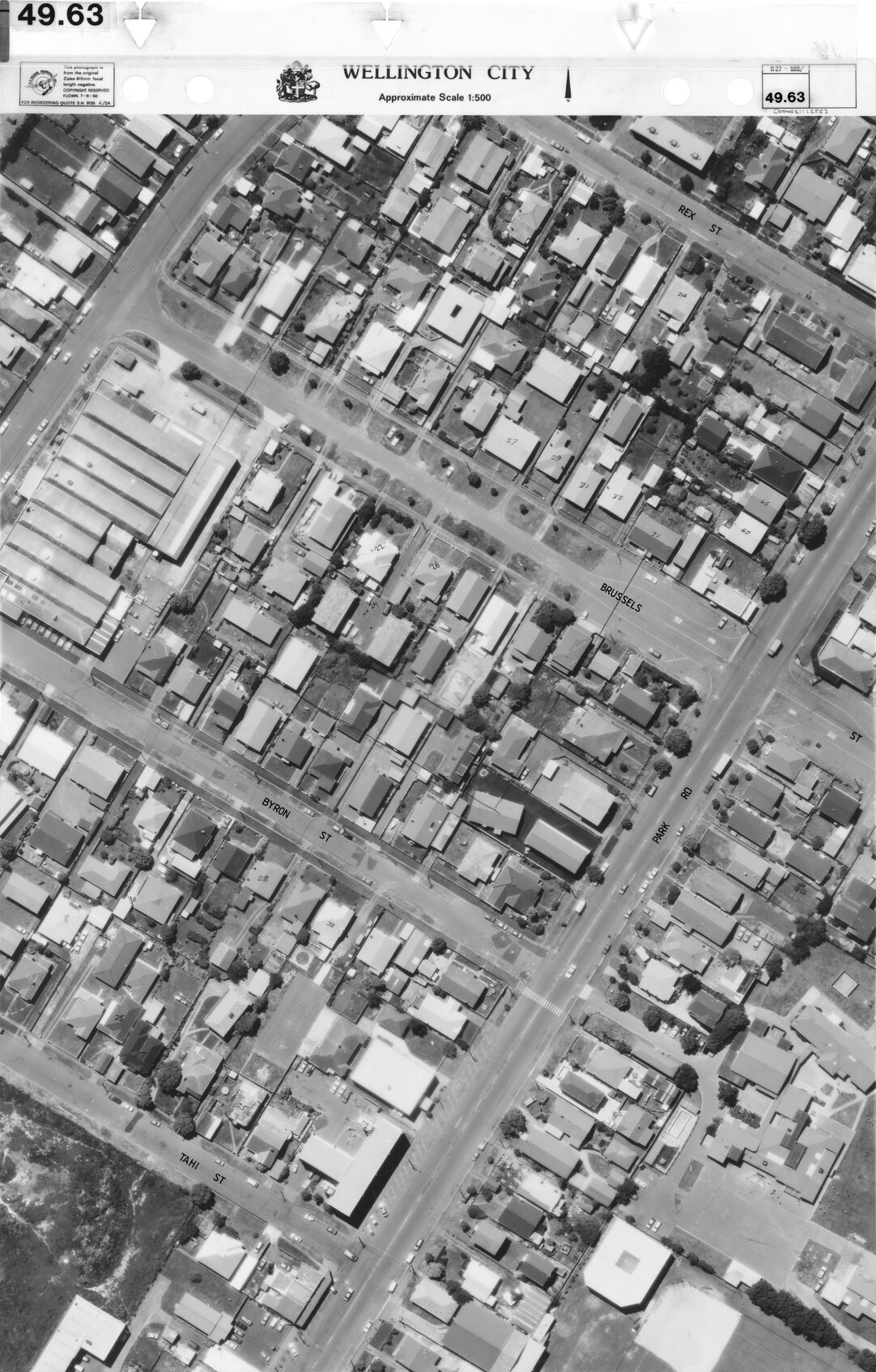 Aerial transparency, Sheet 49.63