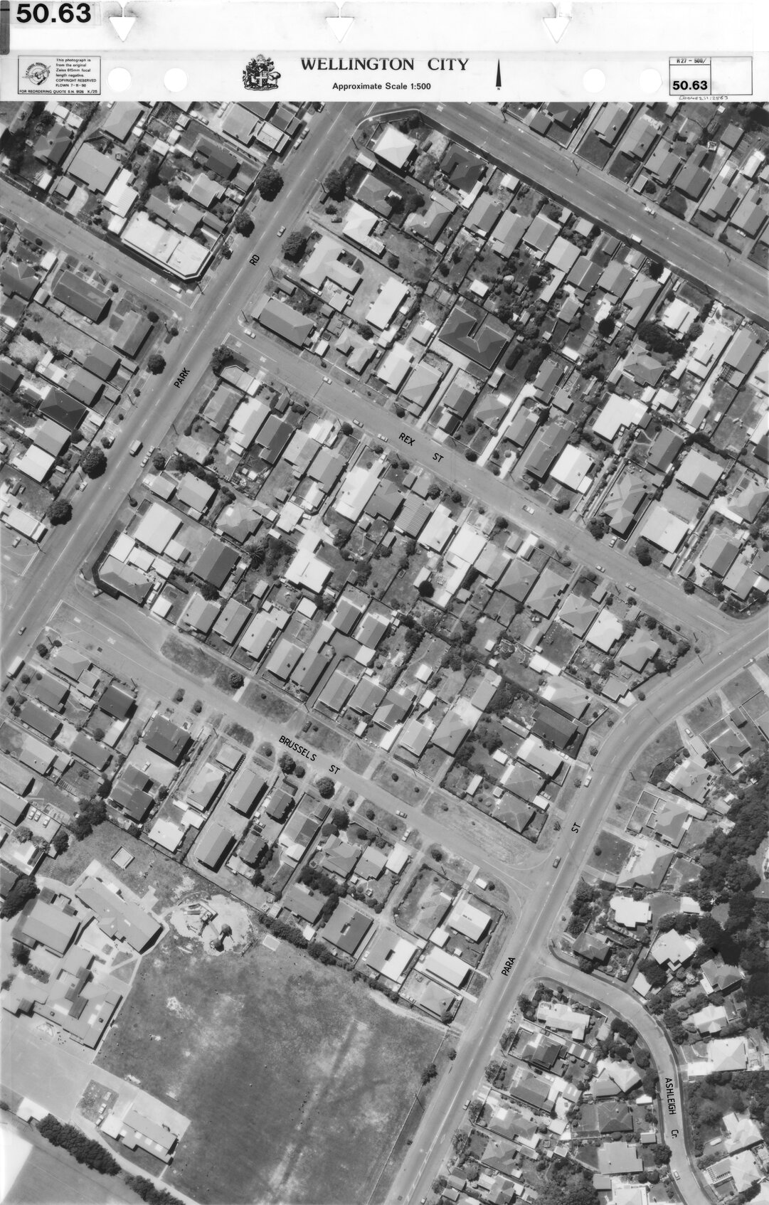 Aerial transparency, Sheet 50.63