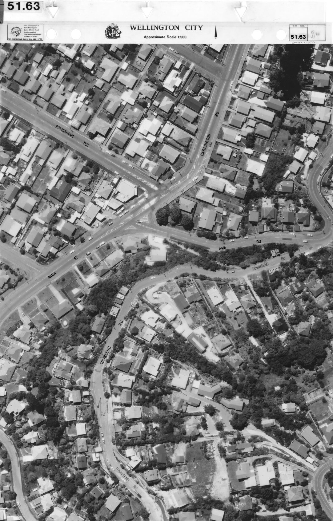 Aerial transparency, Sheet 51.63