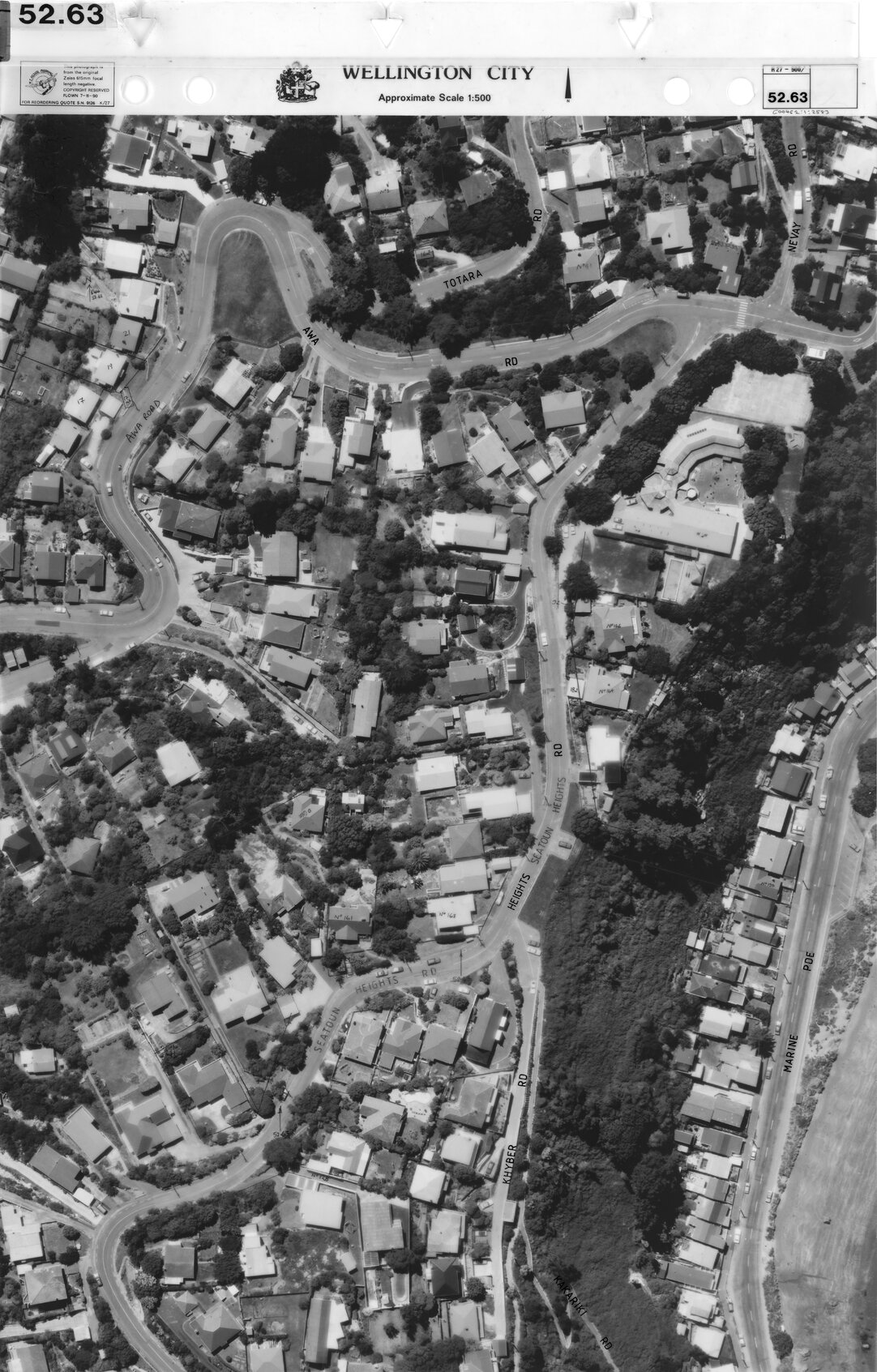 Aerial transparency, Sheet 52.63