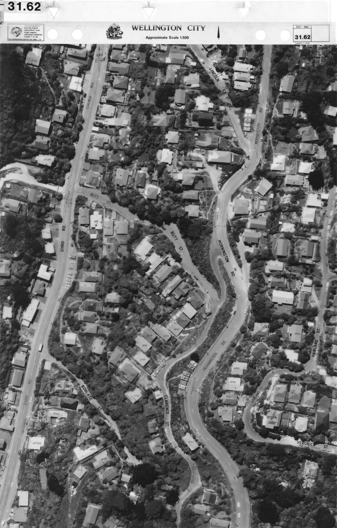 Aerial transparency, Sheet 31.62