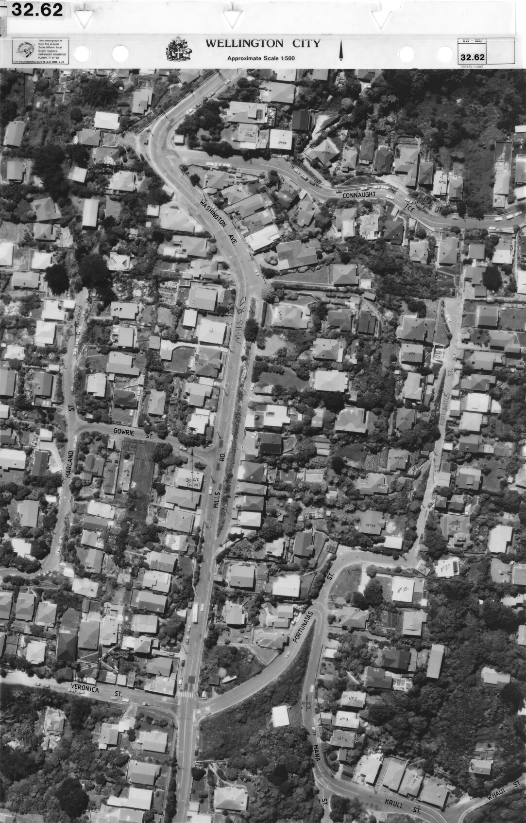 Aerial transparency, Sheet 32.62