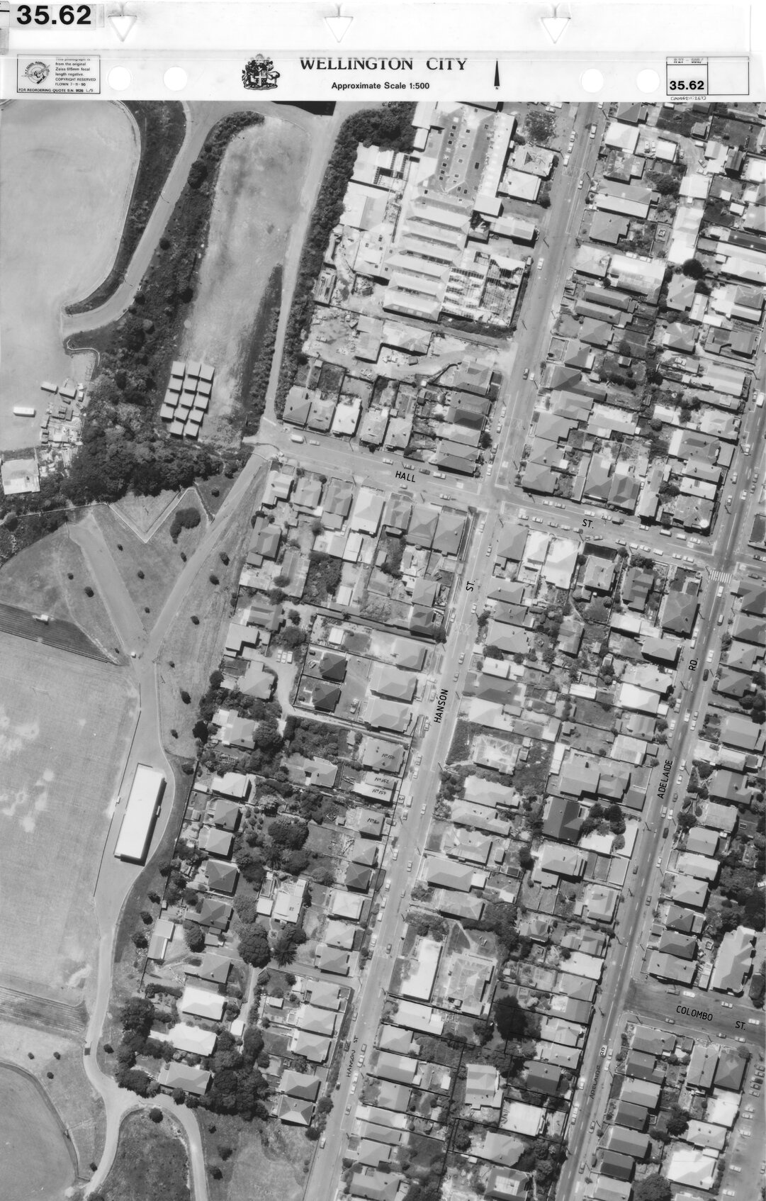 Aerial transparency, Sheet 35.62