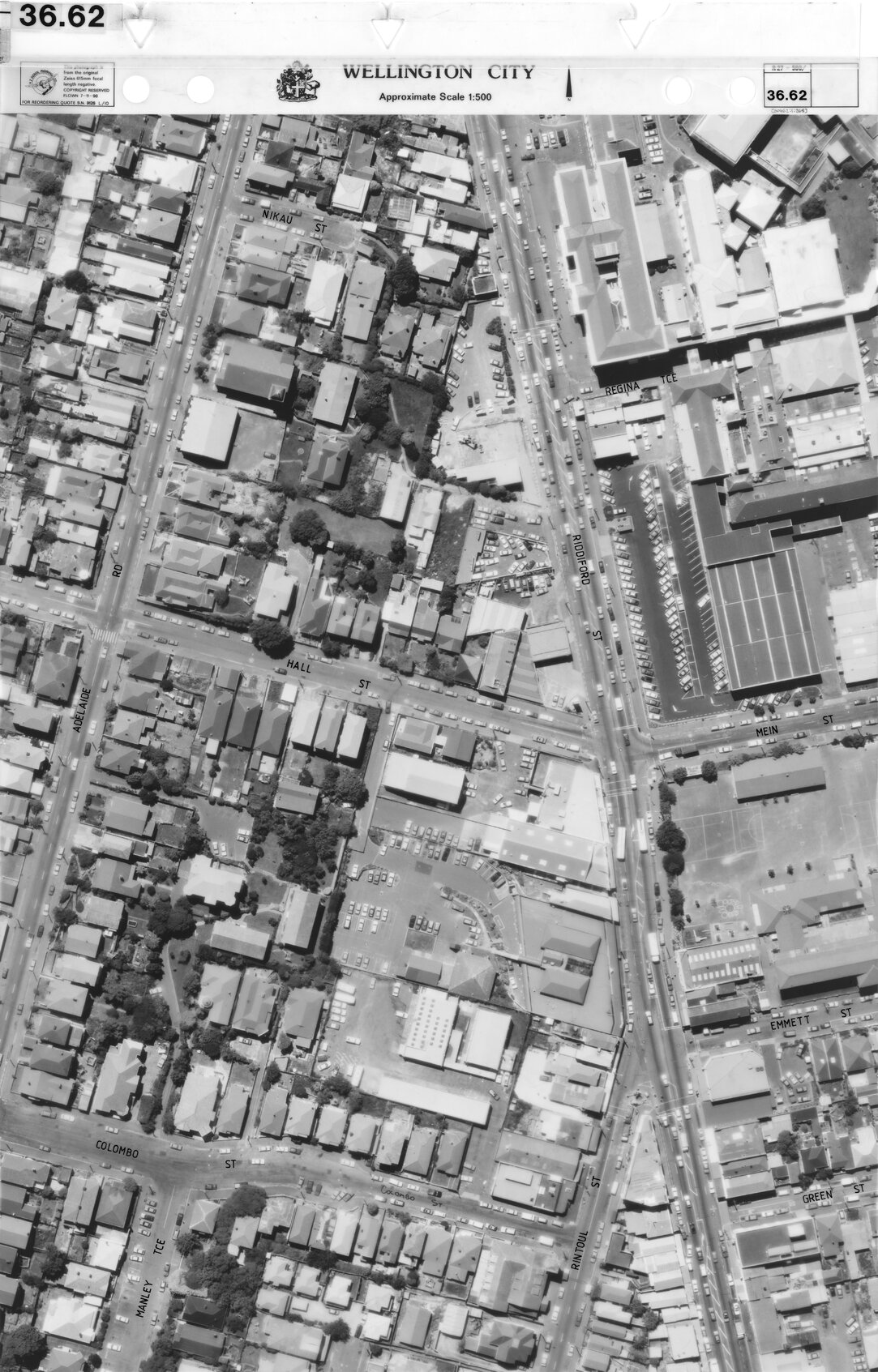 Aerial transparency, Sheet 36.62