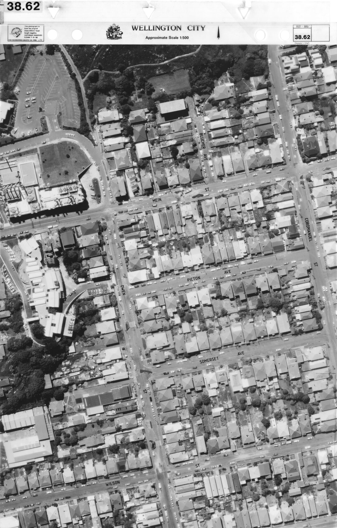 Aerial transparency, Sheet 38.62