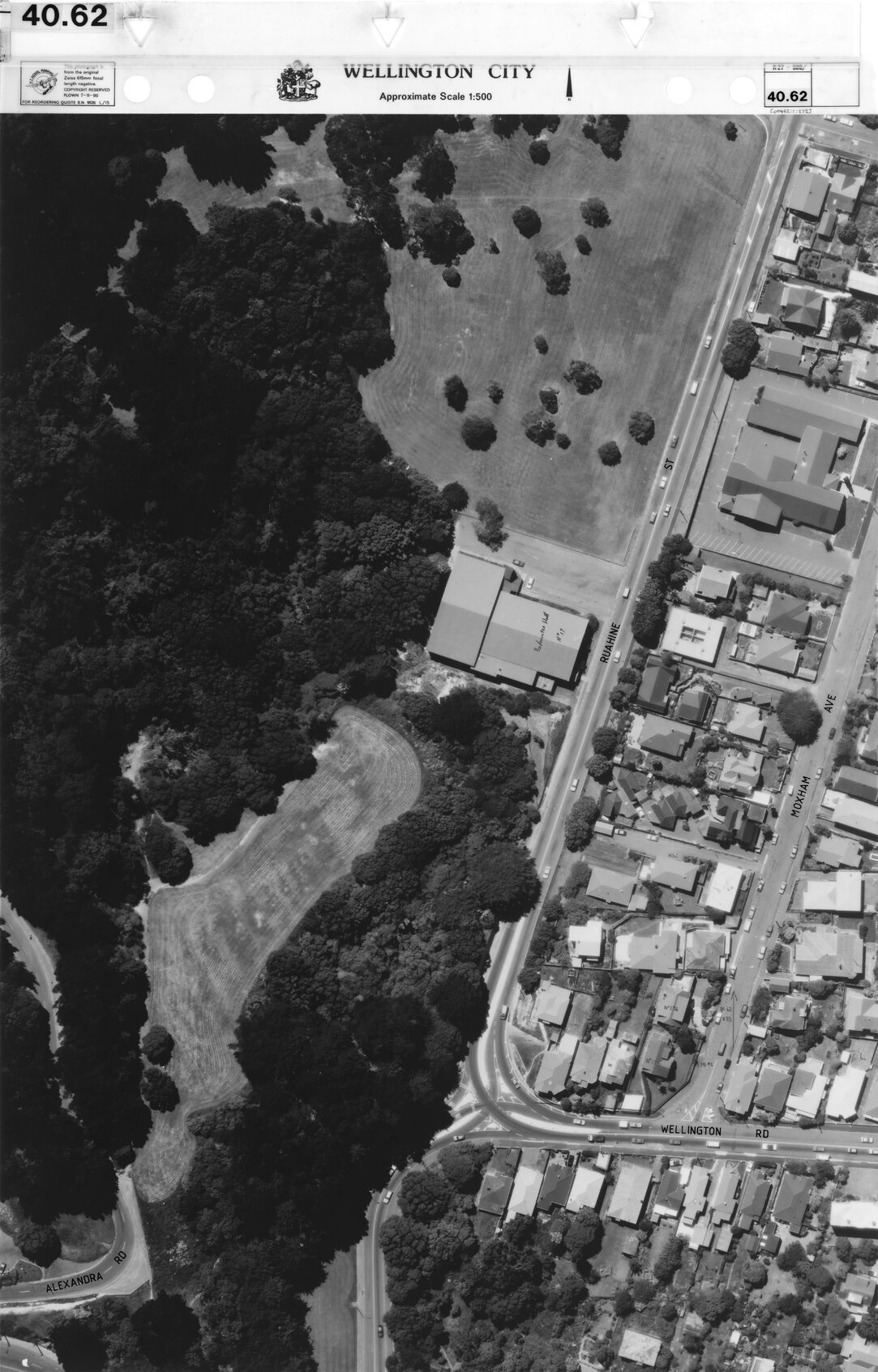 Aerial transparency, Sheet 40.62