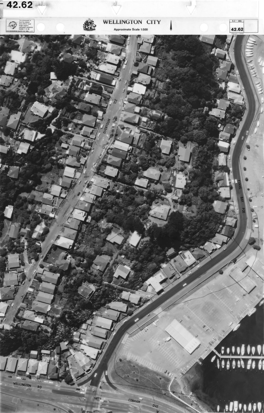 Aerial transparency, Sheet 42.62